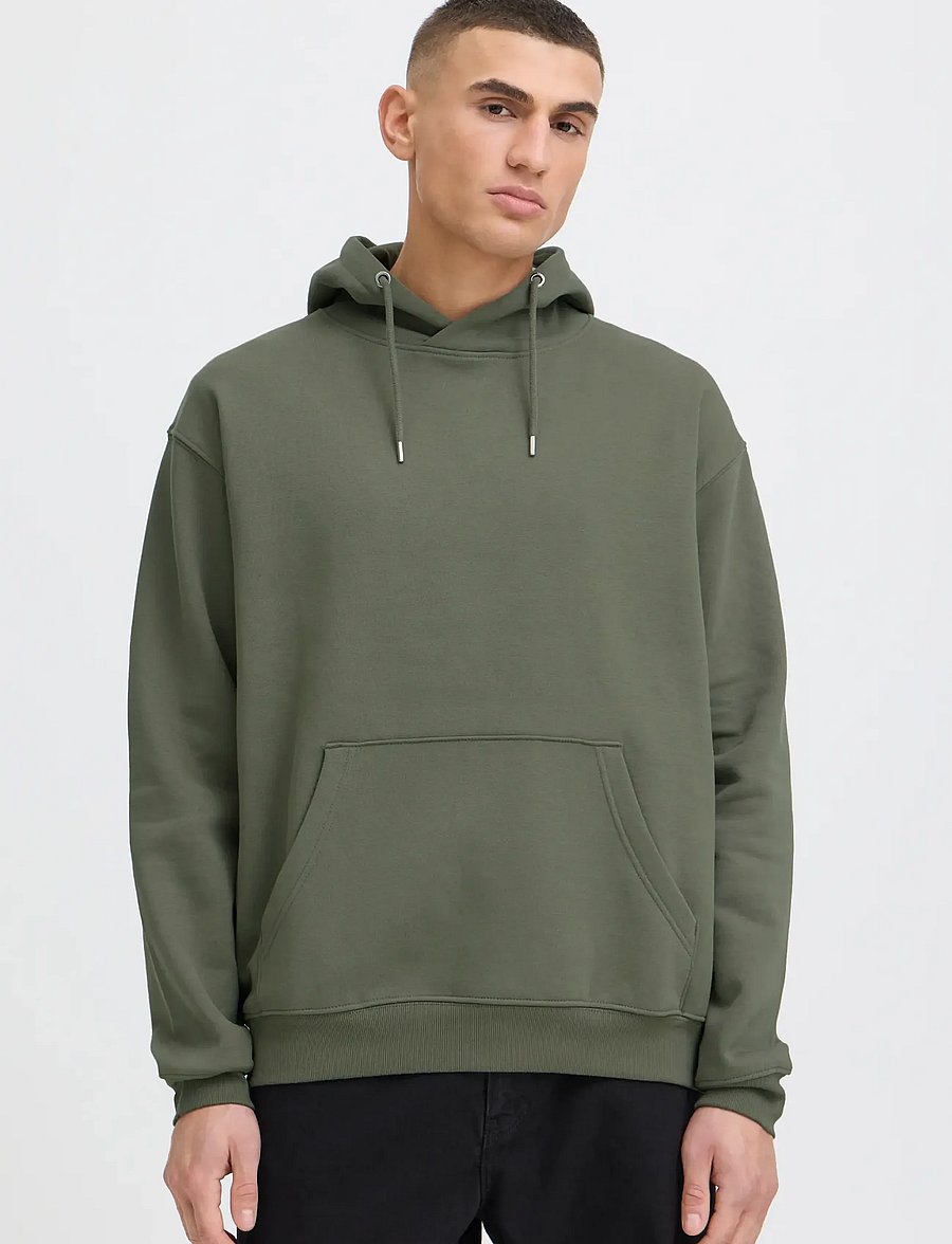 Solid - SDLENZ HOOD SW - kapuzenpullover - dusty olive - 4