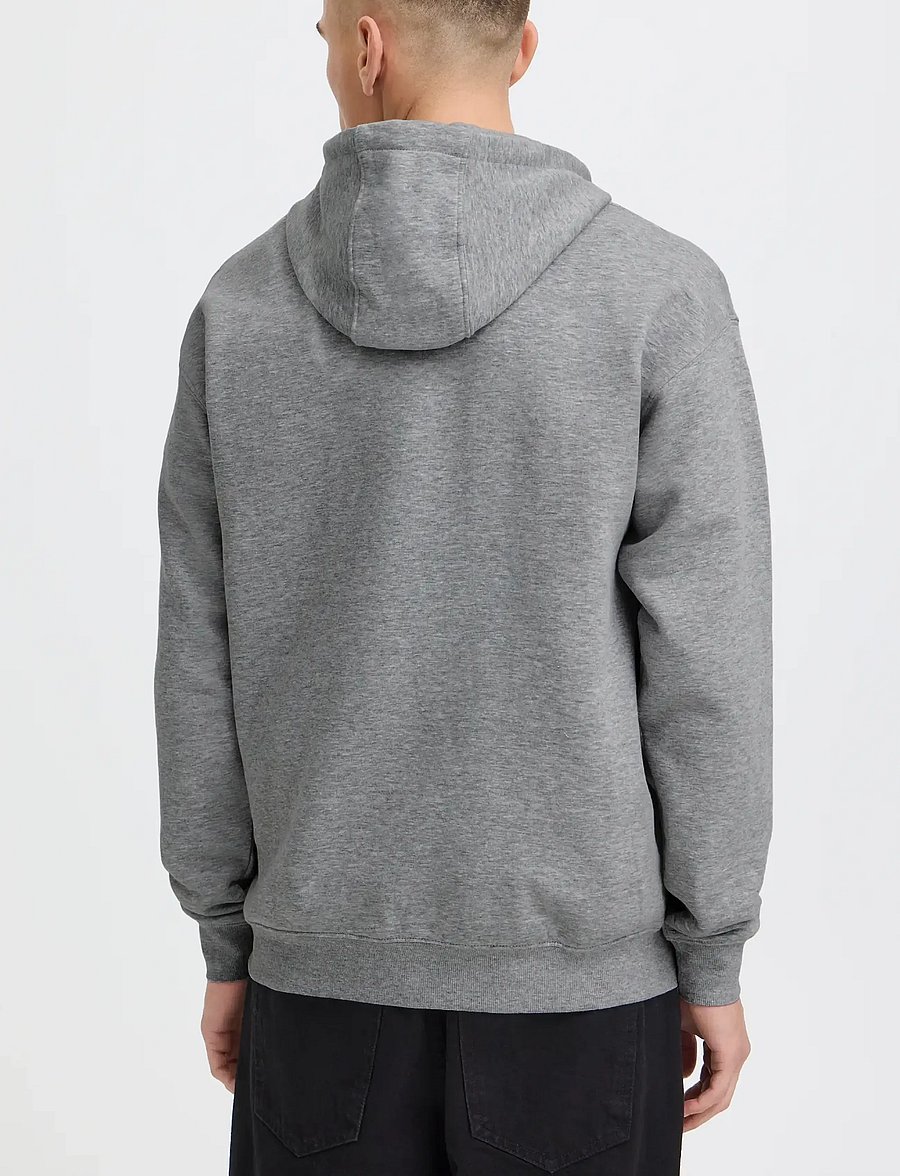 Solid - SDLENZ HOOD SW - kapuzenpullover - light grey melange - 3