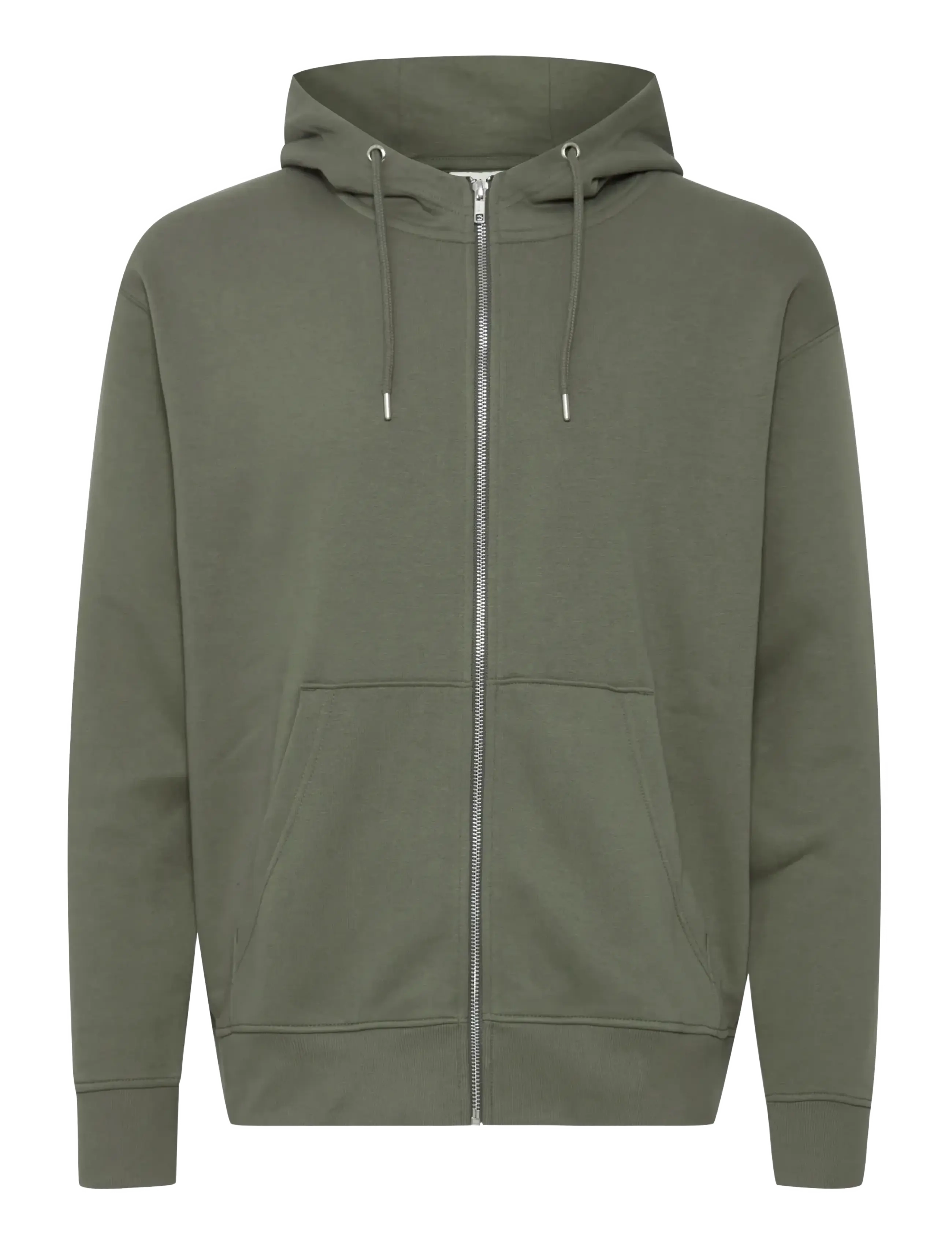 Solid SDLENZ ZIPPER SW - Sweatshirts & huvtröjor - DUSTY OLIVE / khaki/green