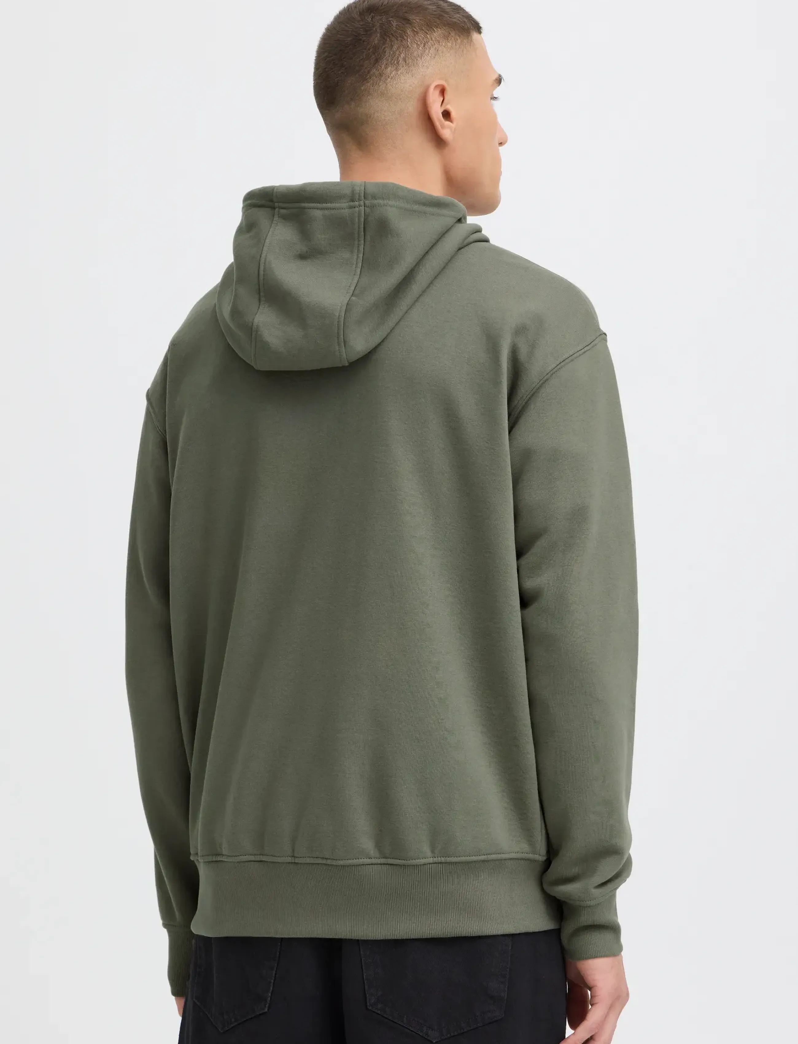 Solid - SDLENZ ZIPPER SW - kapuzenpullover - dusty olive - 5