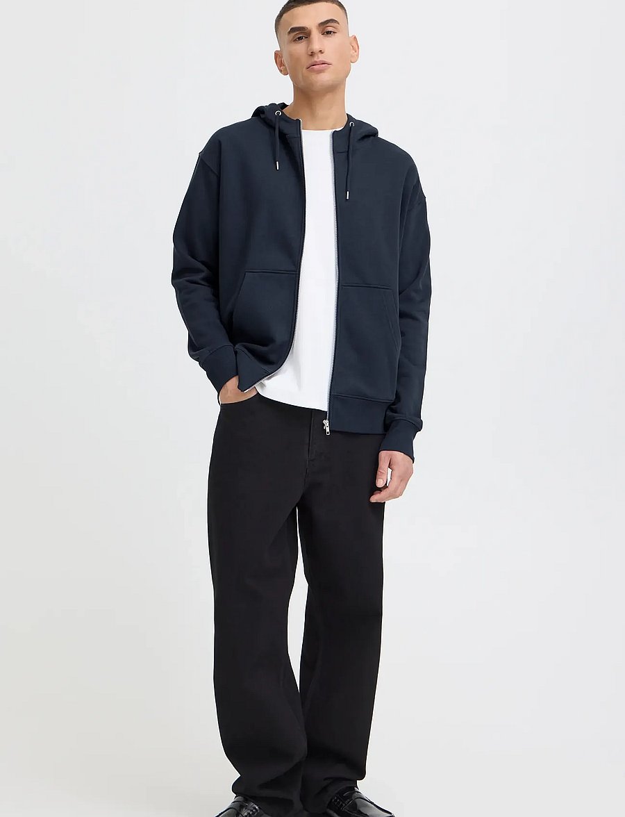 Solid - SDLenz Zipper SW - hættetrøjer - insignia blue - 0