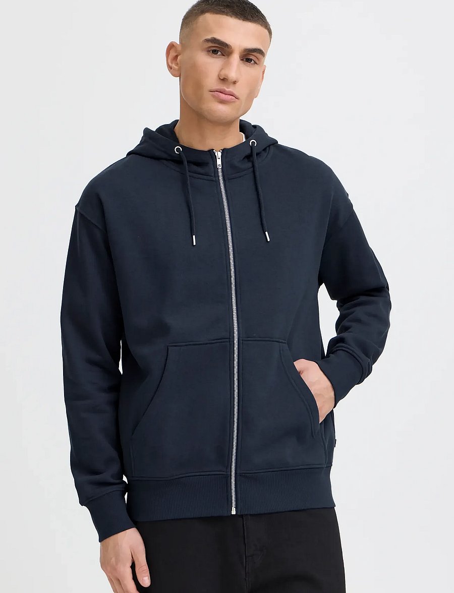 Solid - SDLenz Zipper SW - hættetrøjer - insignia blue - 4