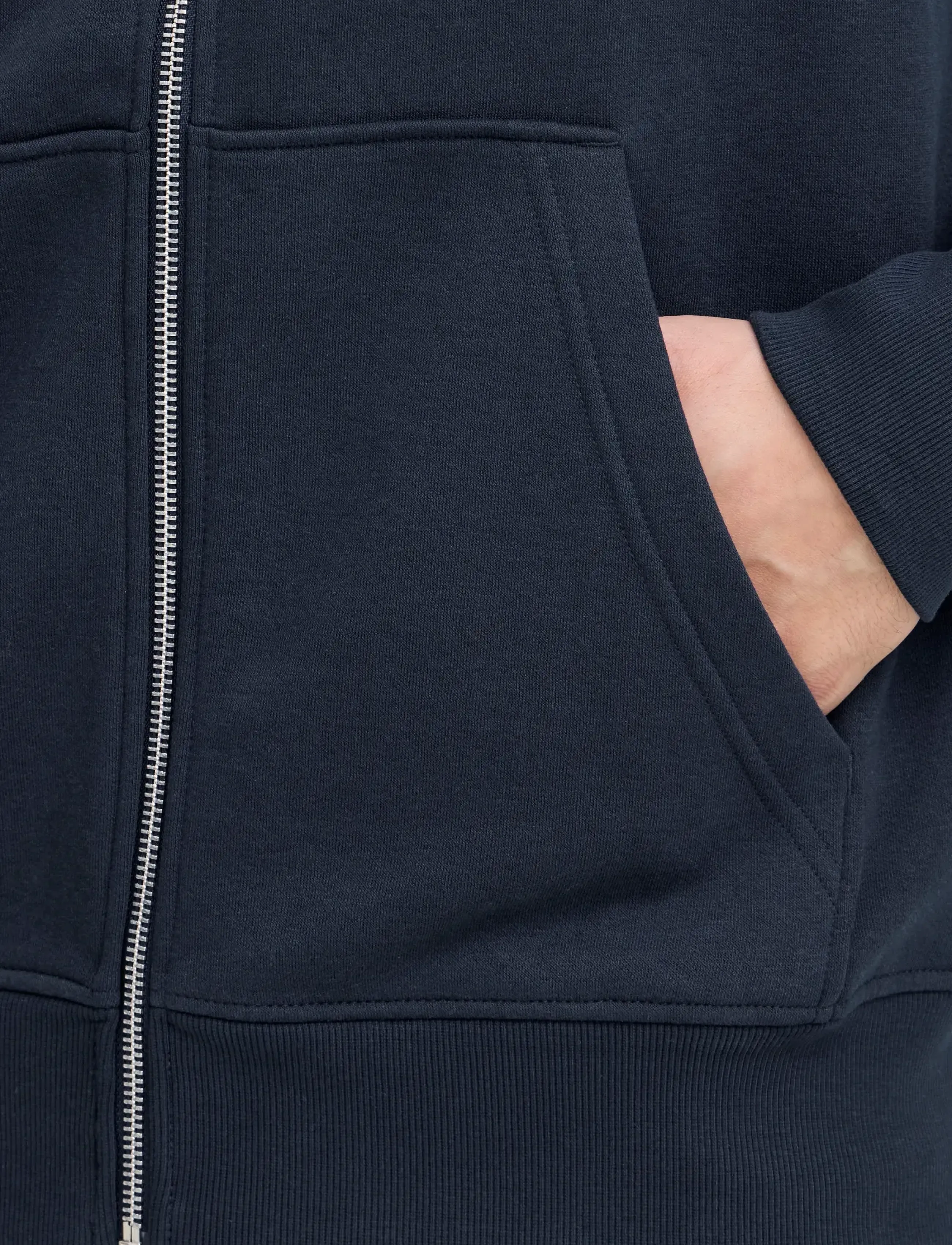 Solid Sdlenz Zipper Sw zip hoodies herr – bild 5