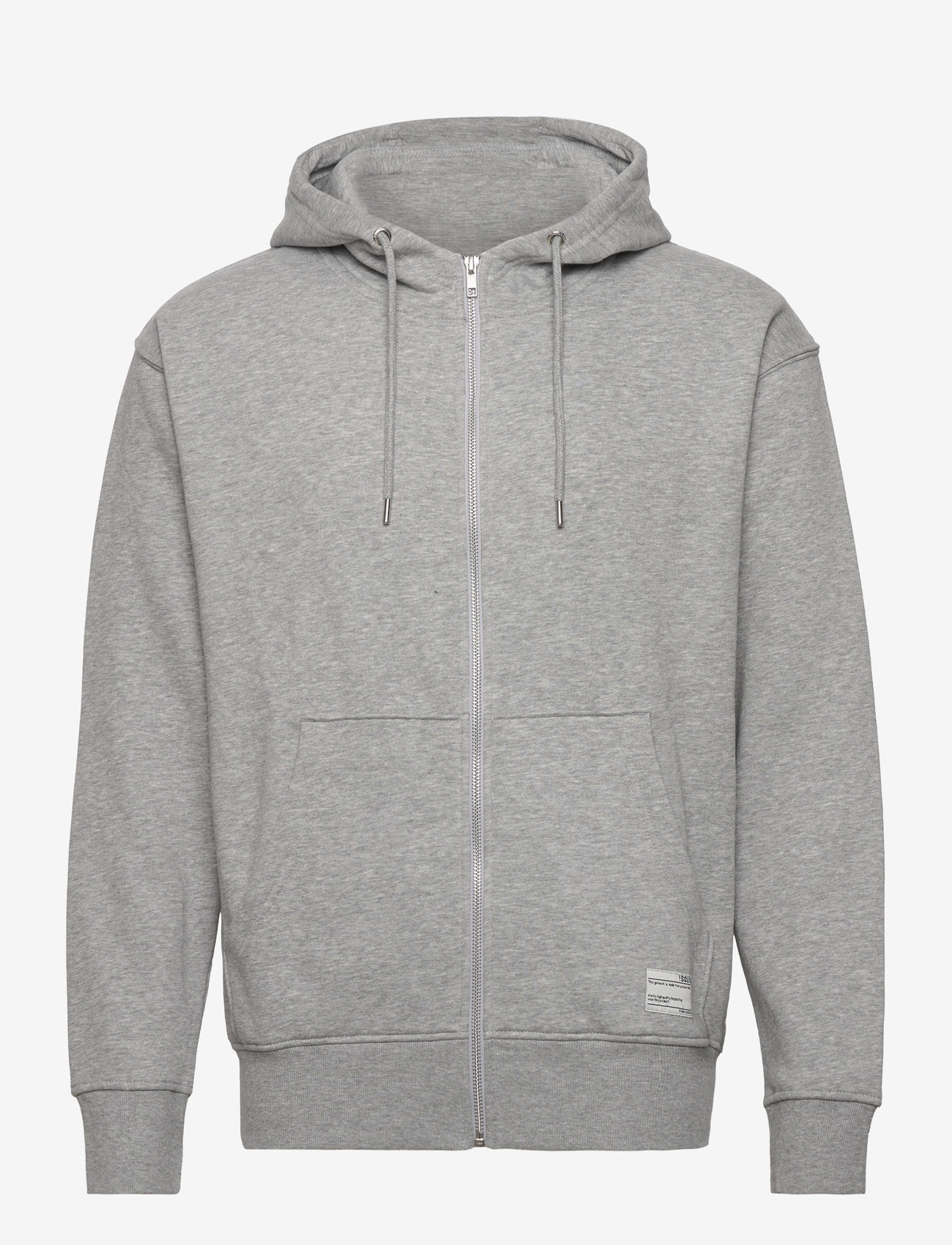 Solid - SDLENZ ZIPPER SW - hoodies - light grey melange - 1
