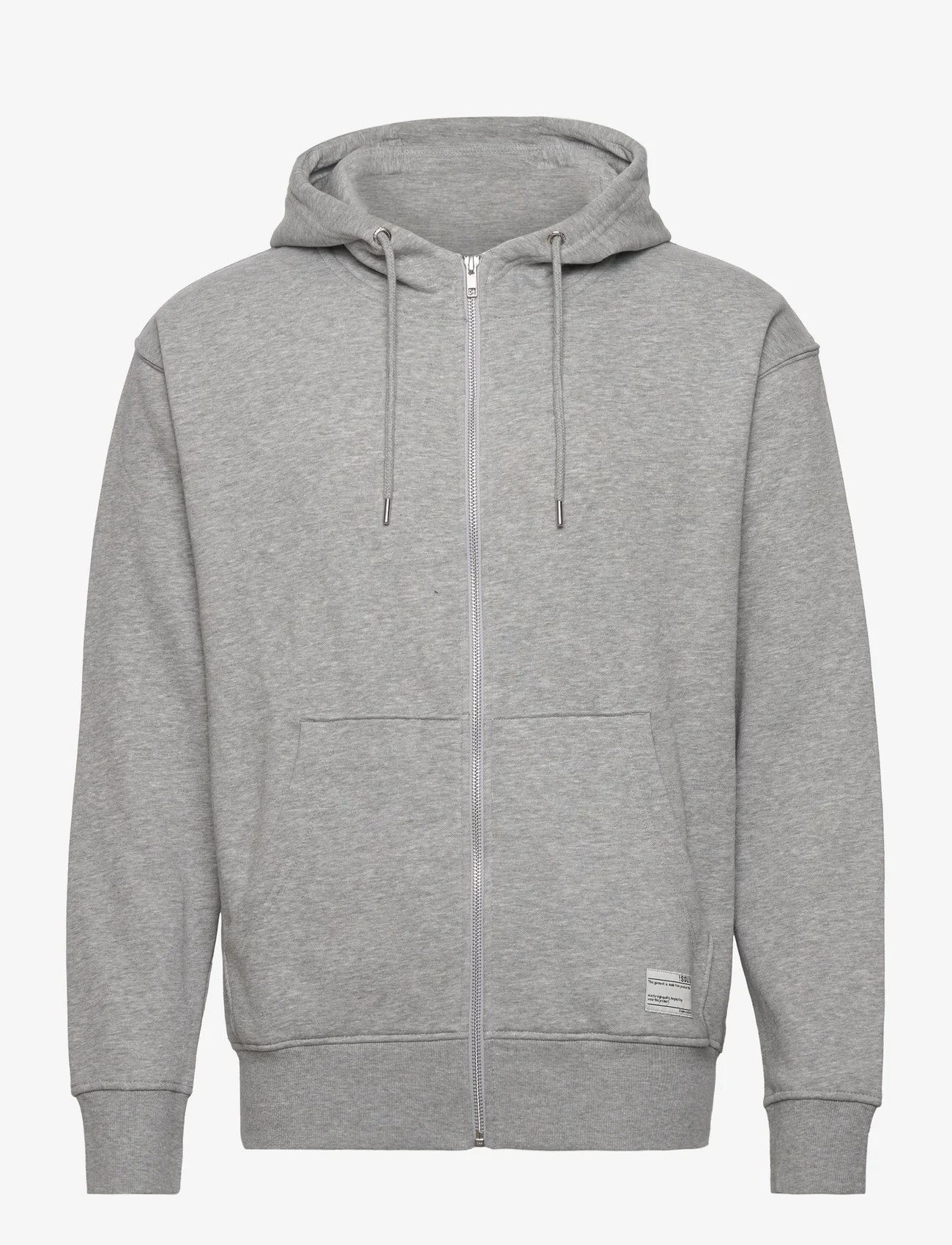 Solid - SDLENZ ZIPPER SW - hoodies - light grey melange - 0