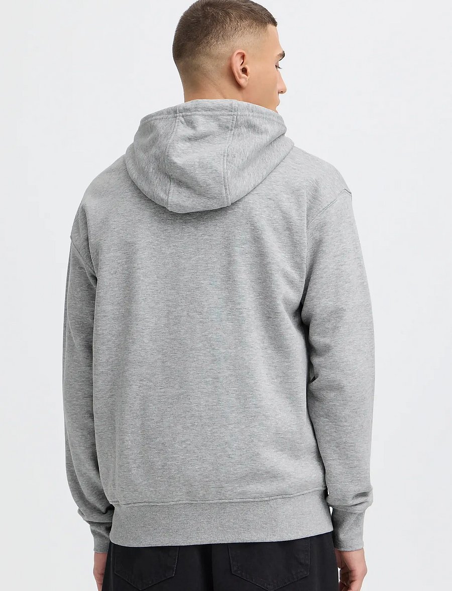Solid - SDLenz Zipper SW - kapuzenpullover - light grey melange - 3