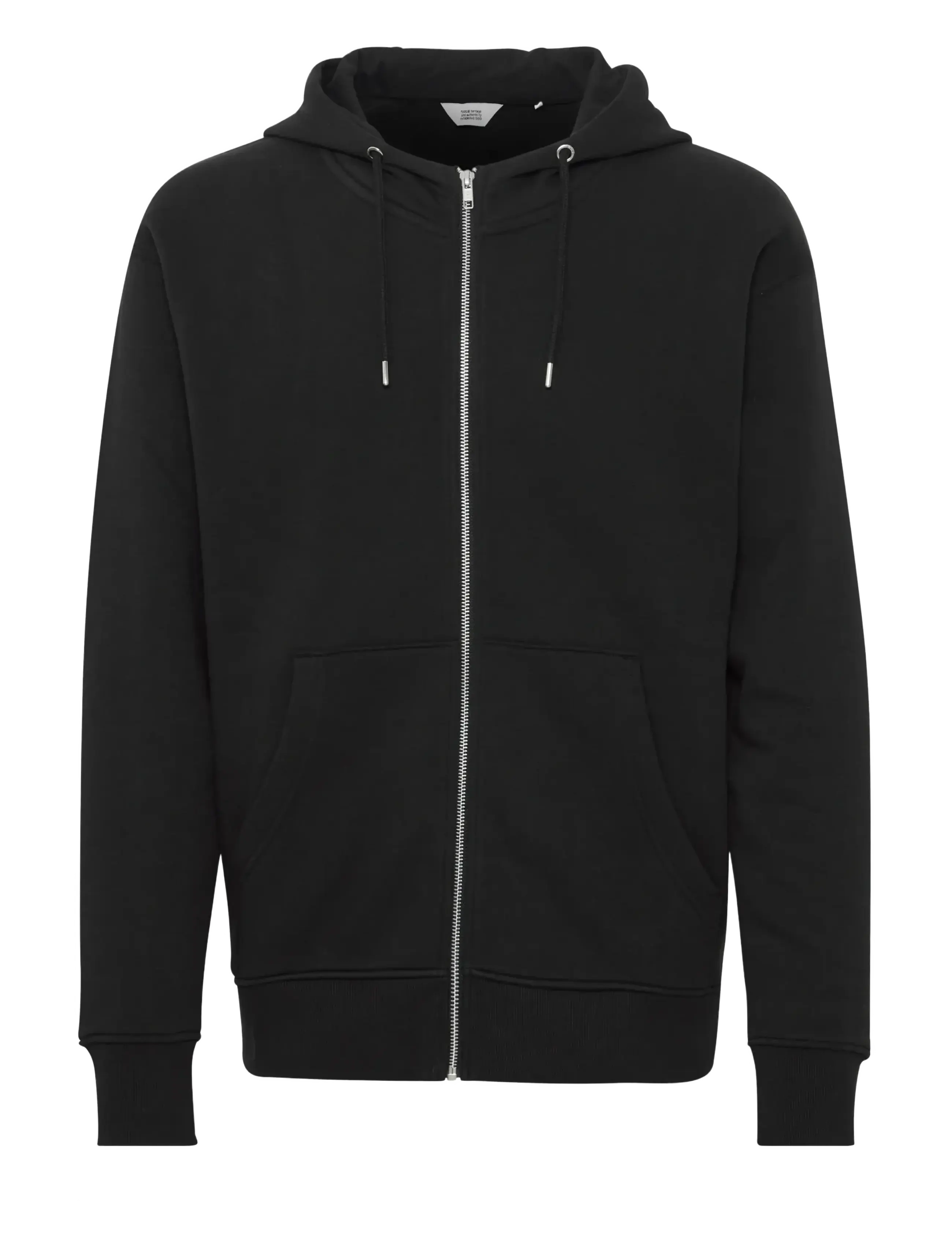 Solid SDLENZ ZIPPER SW - Sweatshirts & huvtröjor - TRUE BLACK / black