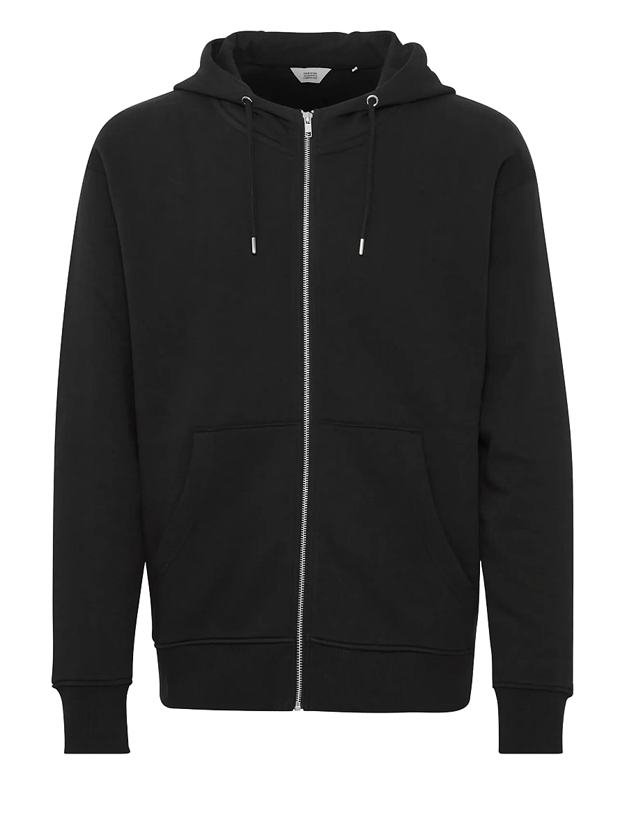 Solid - SDLenz Zipper SW - hoodies - true black - 1