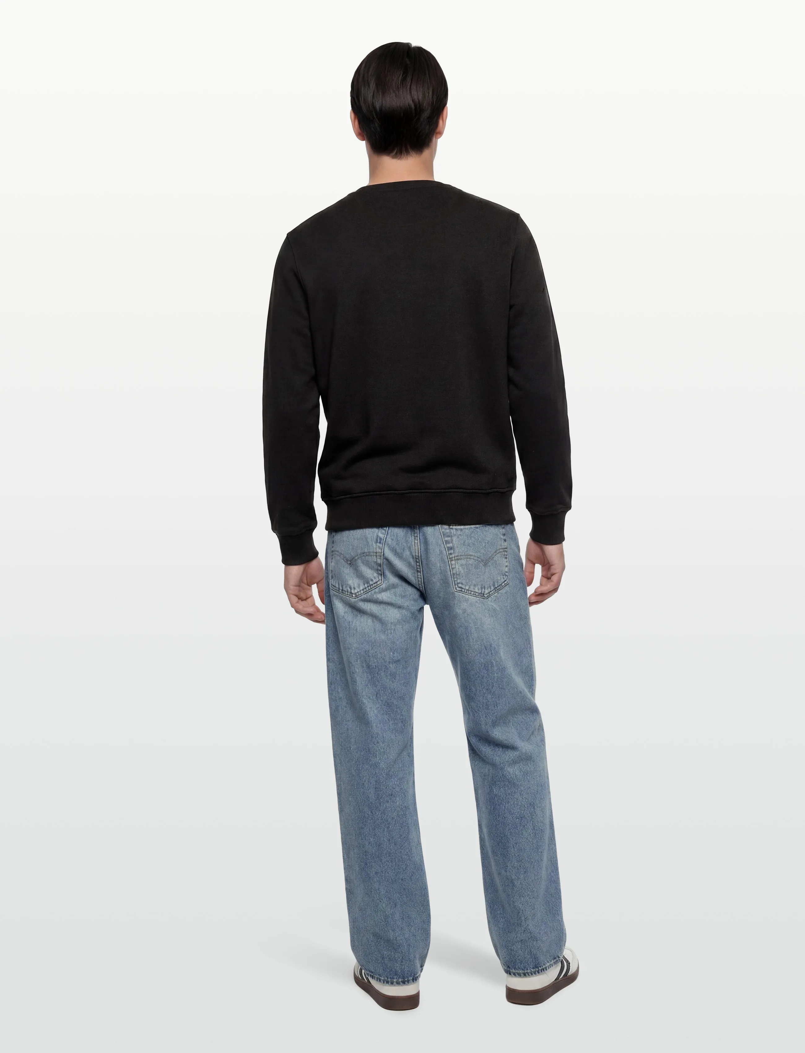 Solid - SDKBH CREW SW - sweatshirts & hoodies - true black - 4