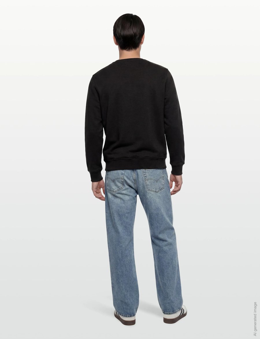 Solid - SDKBH CREW SW - kollektionen - true black - 4