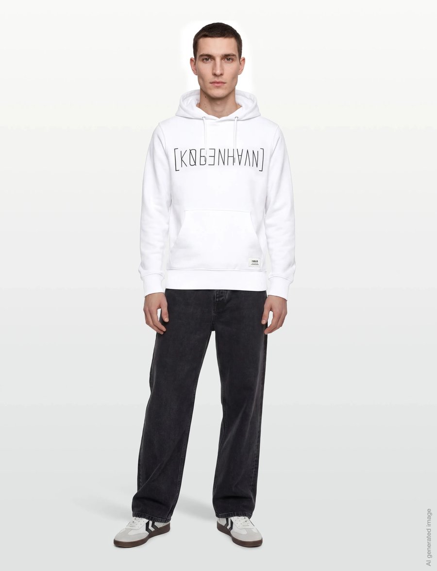 Solid - SDKBH HOOD SW - kapuzenpullover - white - 0