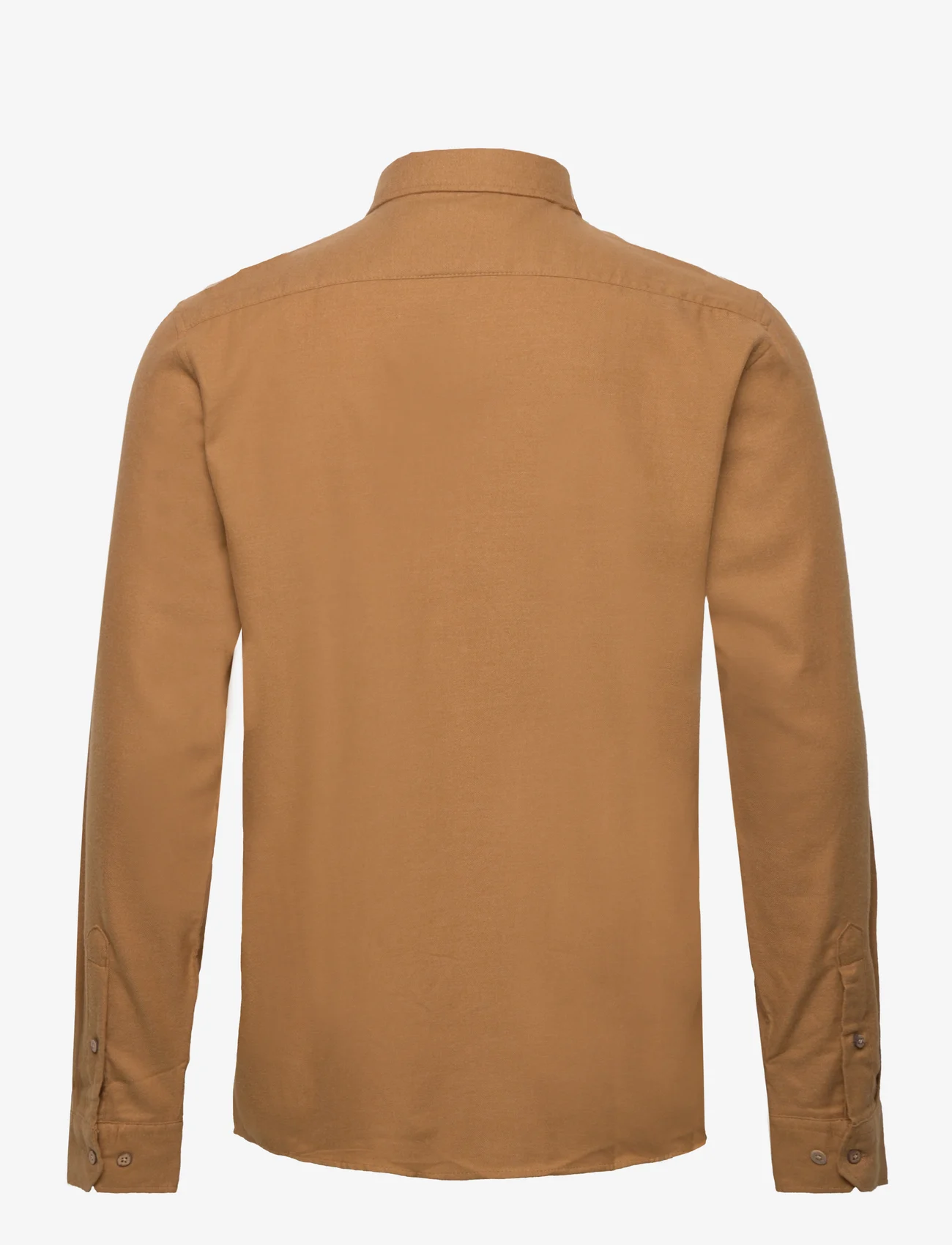 Solid - SDPETE SH - basic shirts - cinnamon melange - 1
