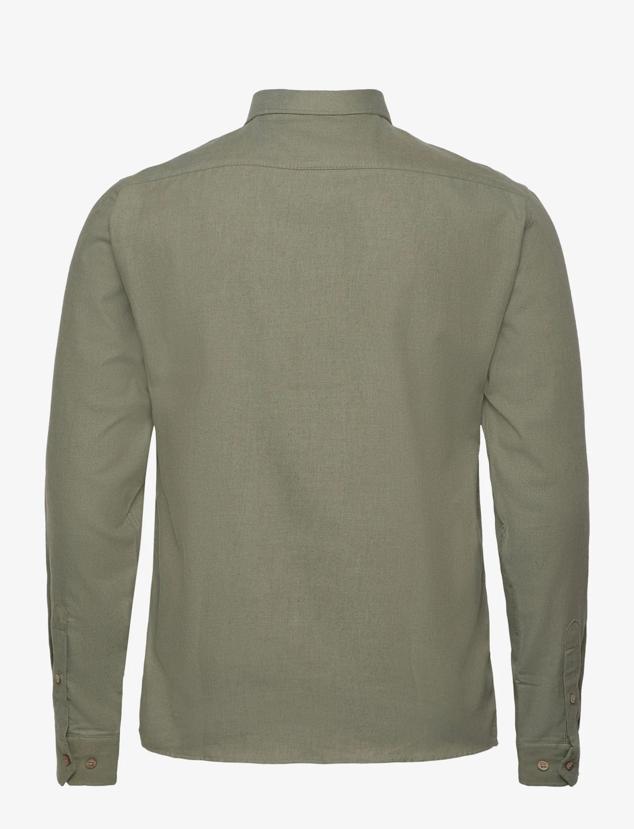 Solid - SDPETE SH - laisvalaikio marškiniai - dusty olive melange - 1