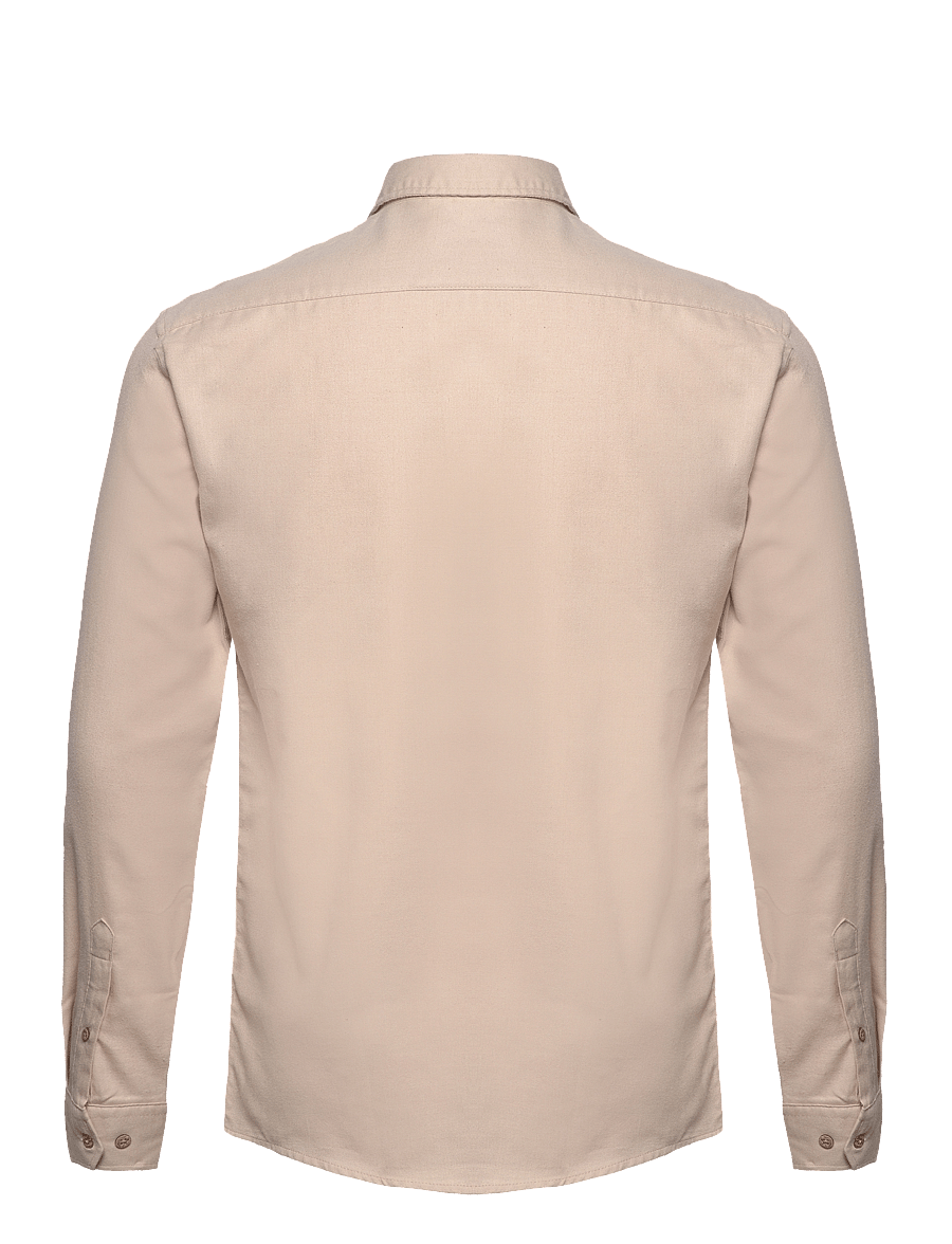 Solid - SDPETE SH - casual skjorter - humus melange - 2