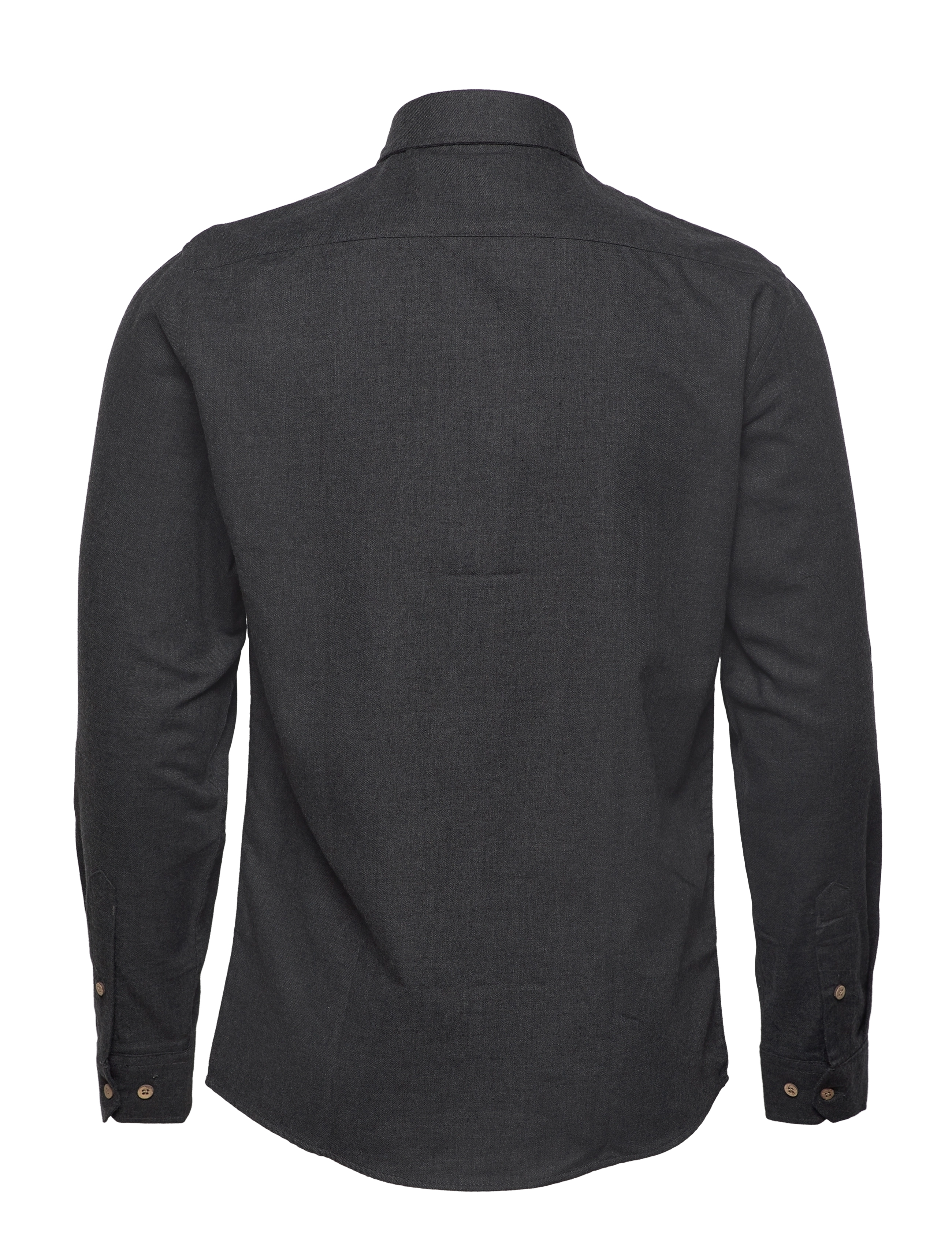 Solid - SDPETE SH - basic skjortor - true black melange - 2