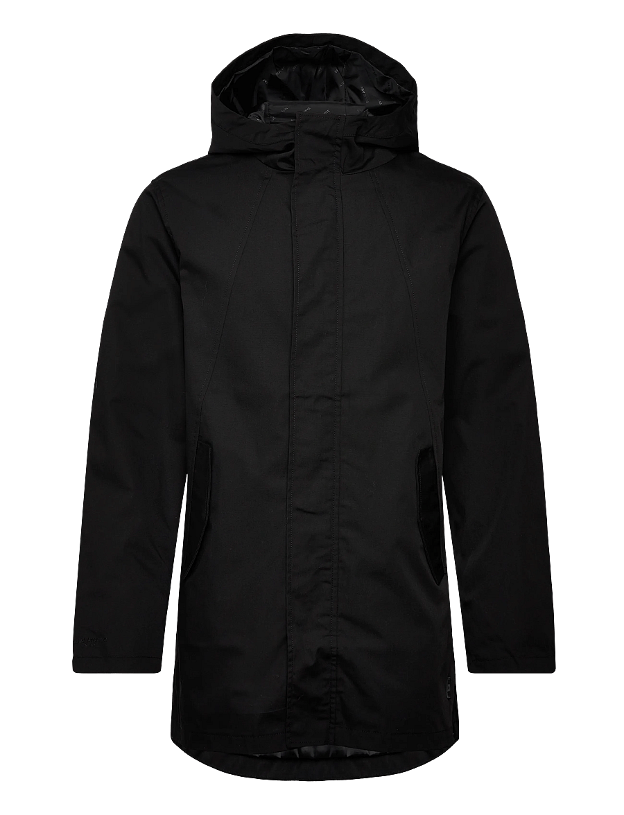 Solid - SDElan - parkas - true black - 0