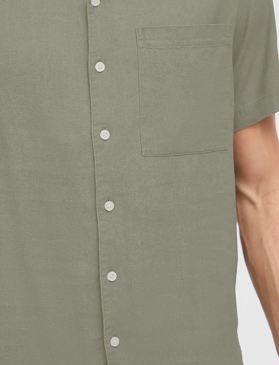 Solid - SDALLAN CUBA - hørskjorter - laurel oak - 5