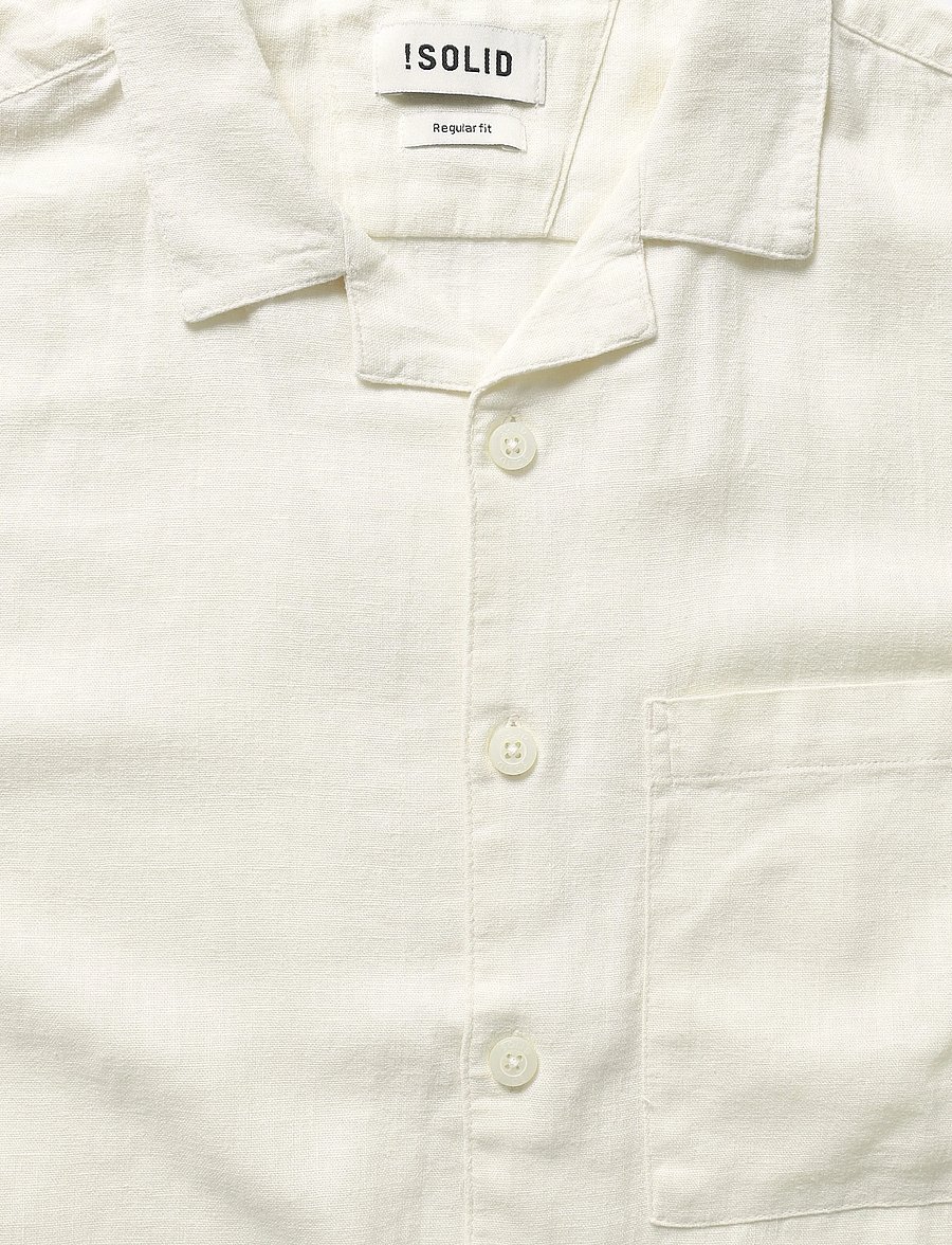 Solid - SDALLAN CUBA - linen shirts - off white - 2