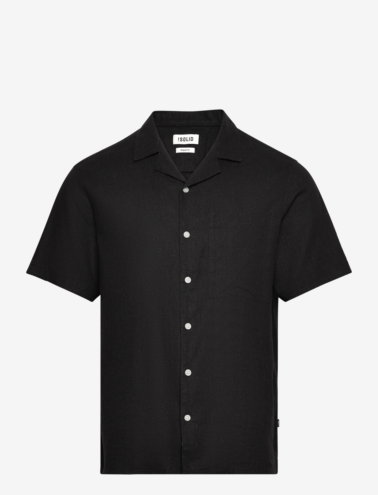 Solid - SDALLAN CUBA - leinenhemden - true black - 1