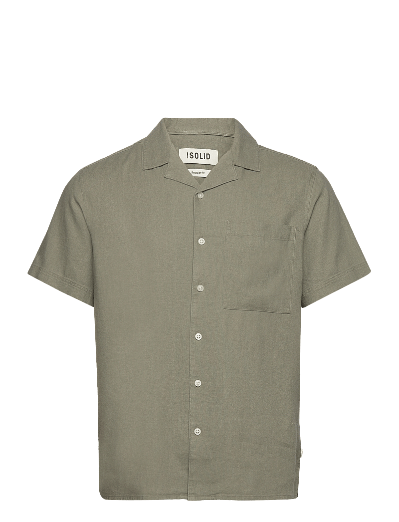 Solid - SDALLAN CUBA - leinenhemden - vetiver - 1