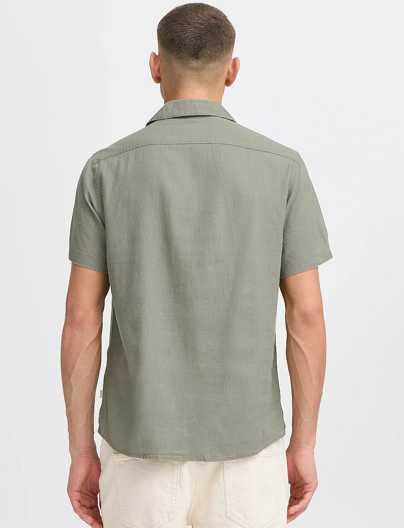 Solid - SDALLAN CUBA - leinenhemden - vetiver - 4