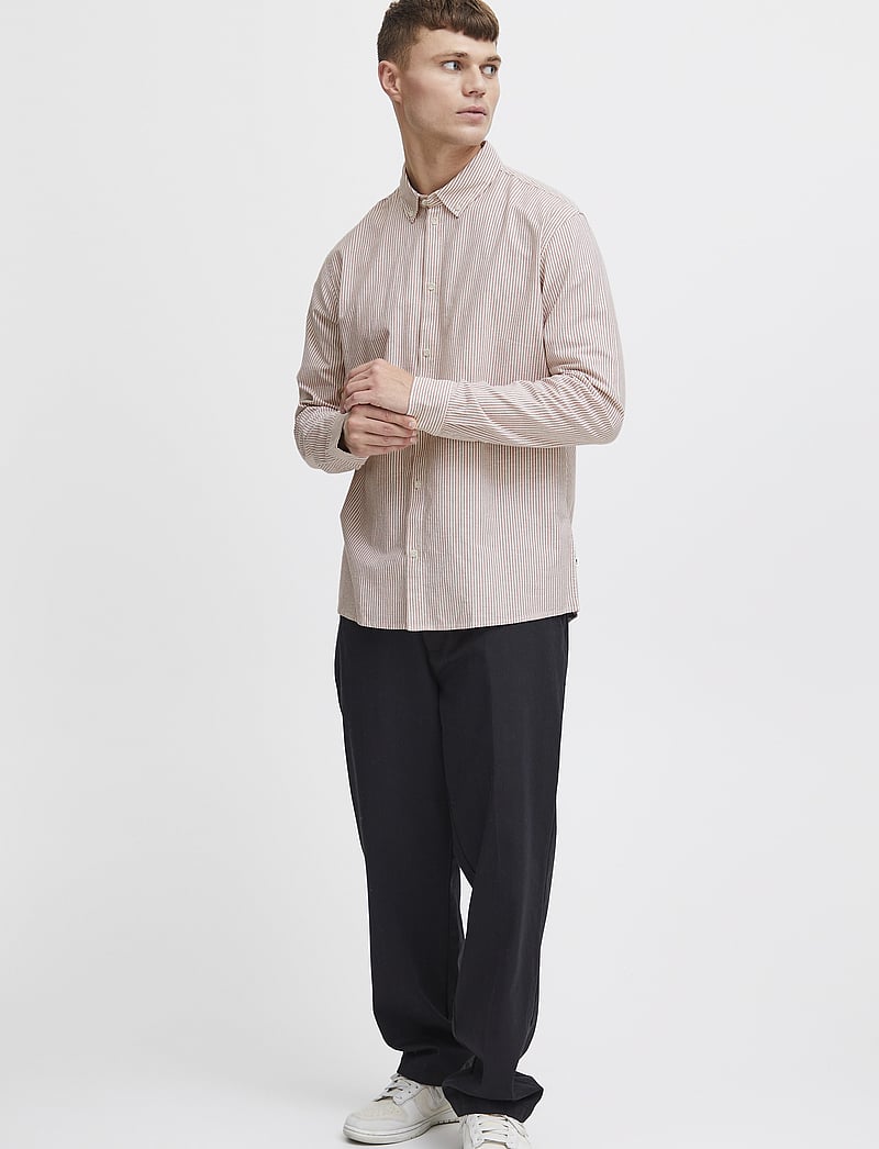 Solid - SDVal Stripe - stribede skjorter - arabian spice - 0