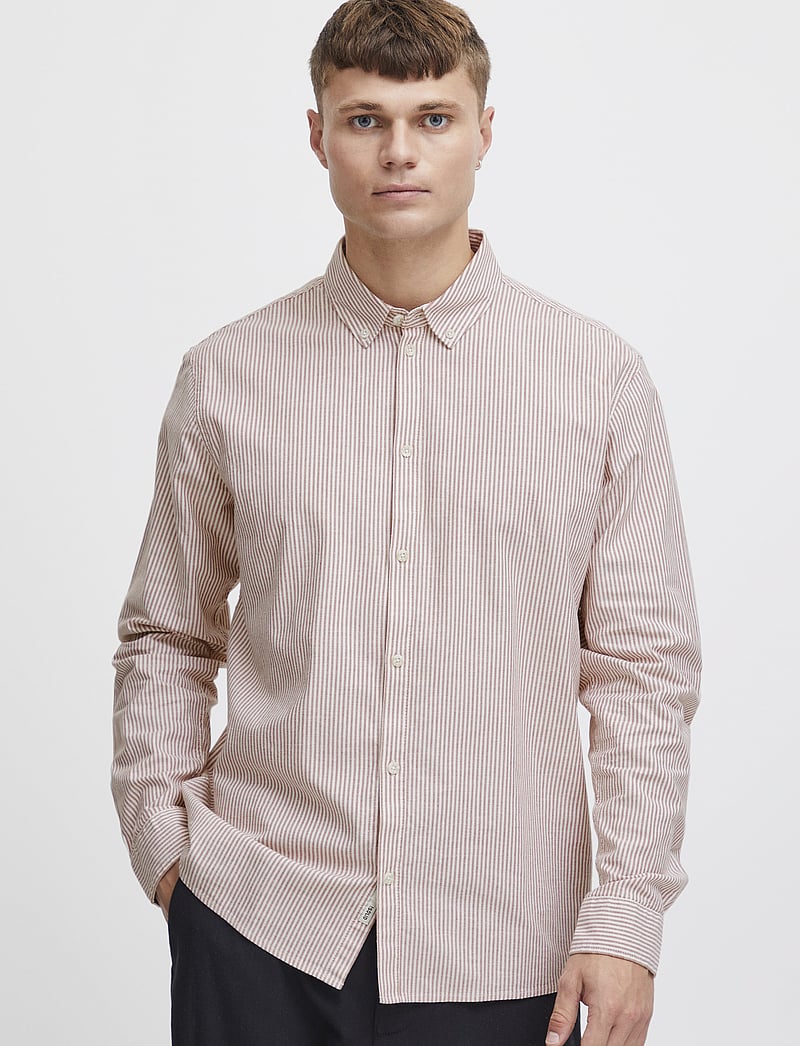 Solid - SDVal Stripe - stribede skjorter - arabian spice - 3