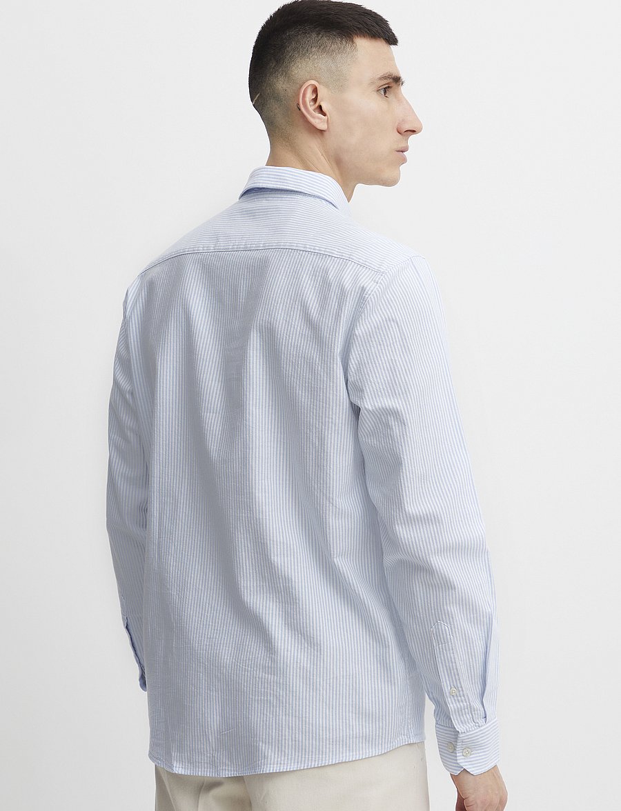 Solid - SDVAL STRIPE - gestreifte hemden - dream blue - 4