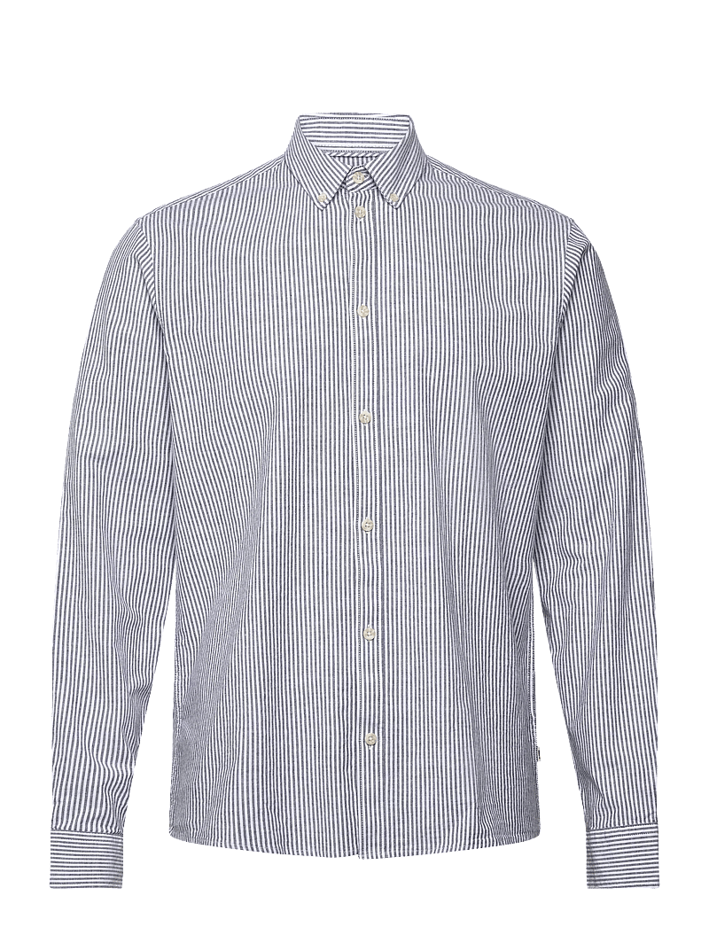 Solid - SDVal Stripe - raidalliset kauluspaidat - insignia blue - 0