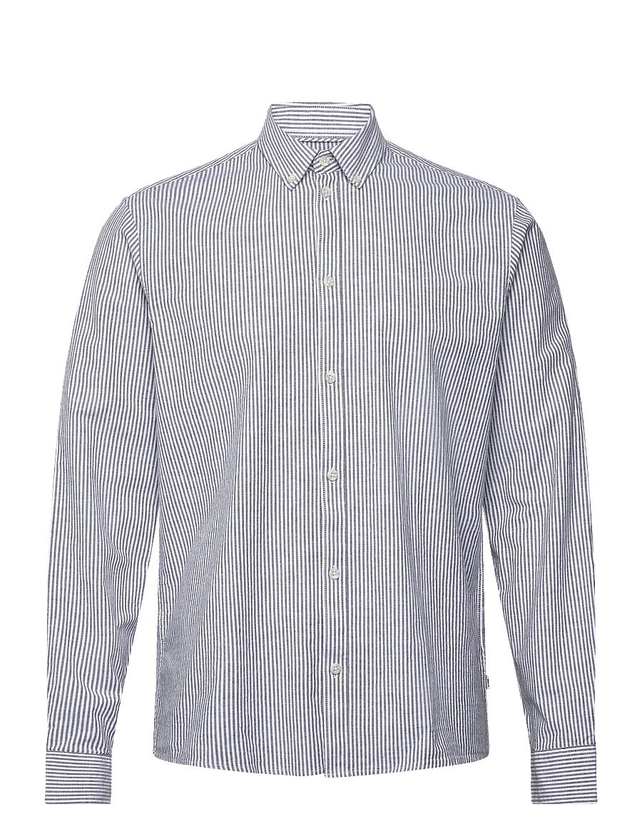 Solid - SDVAL STRIPE - gestreifte hemden - insignia blue - 0