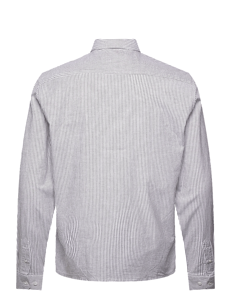 Solid - SDVal Stripe - striped shirts - slate black - 1