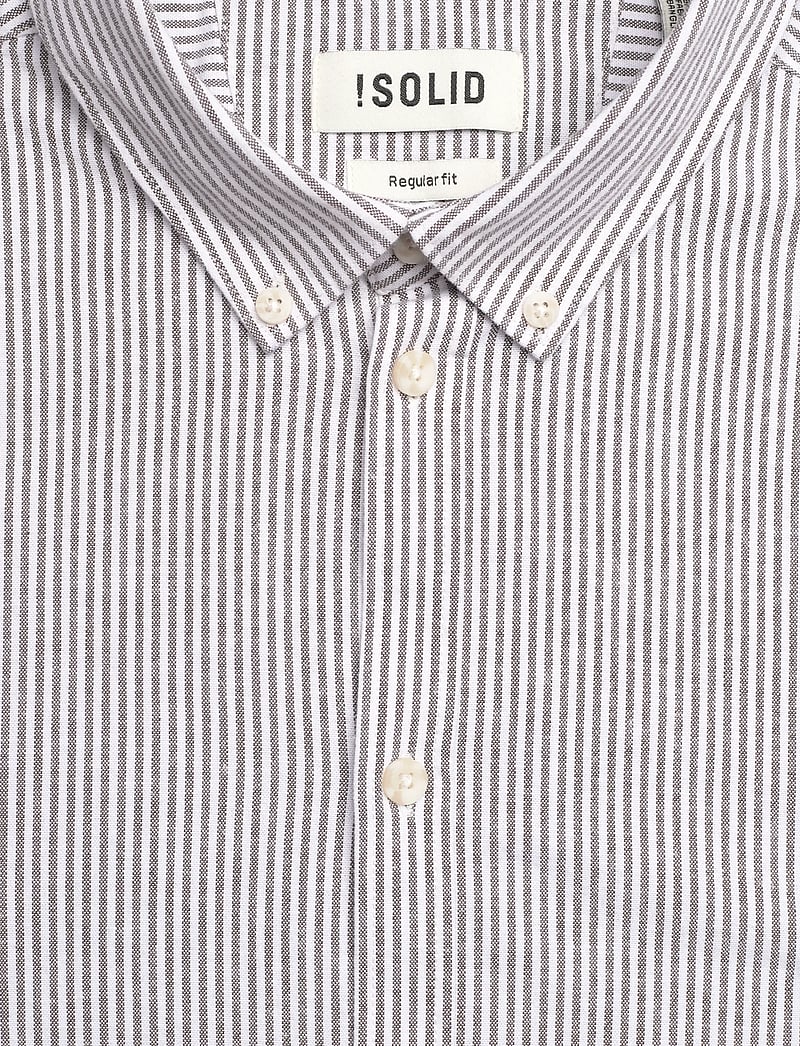 Solid - SDVal Stripe - striped shirts - slate black - 2