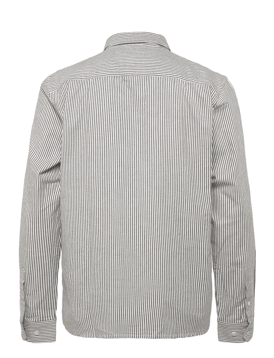 Solid - SDVAL STRIPE - gestreifte hemden - true black - 1