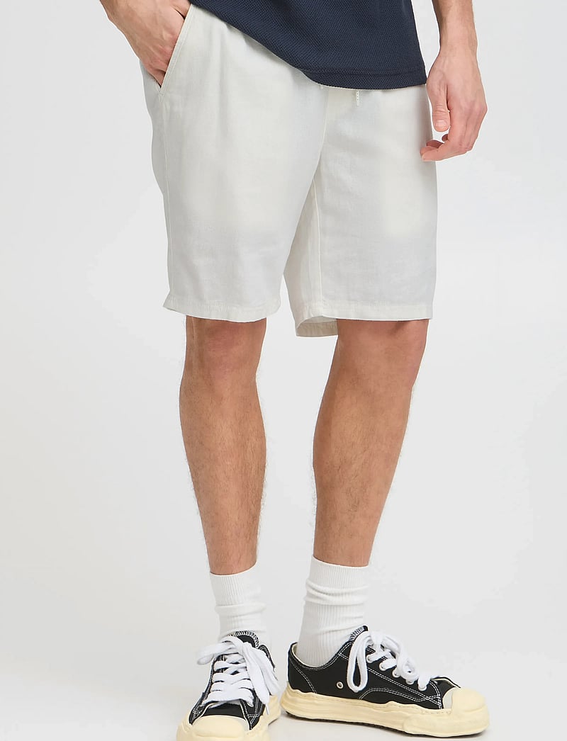 Solid - SDAURELIUS ELAS. - linneshorts - off white - 3