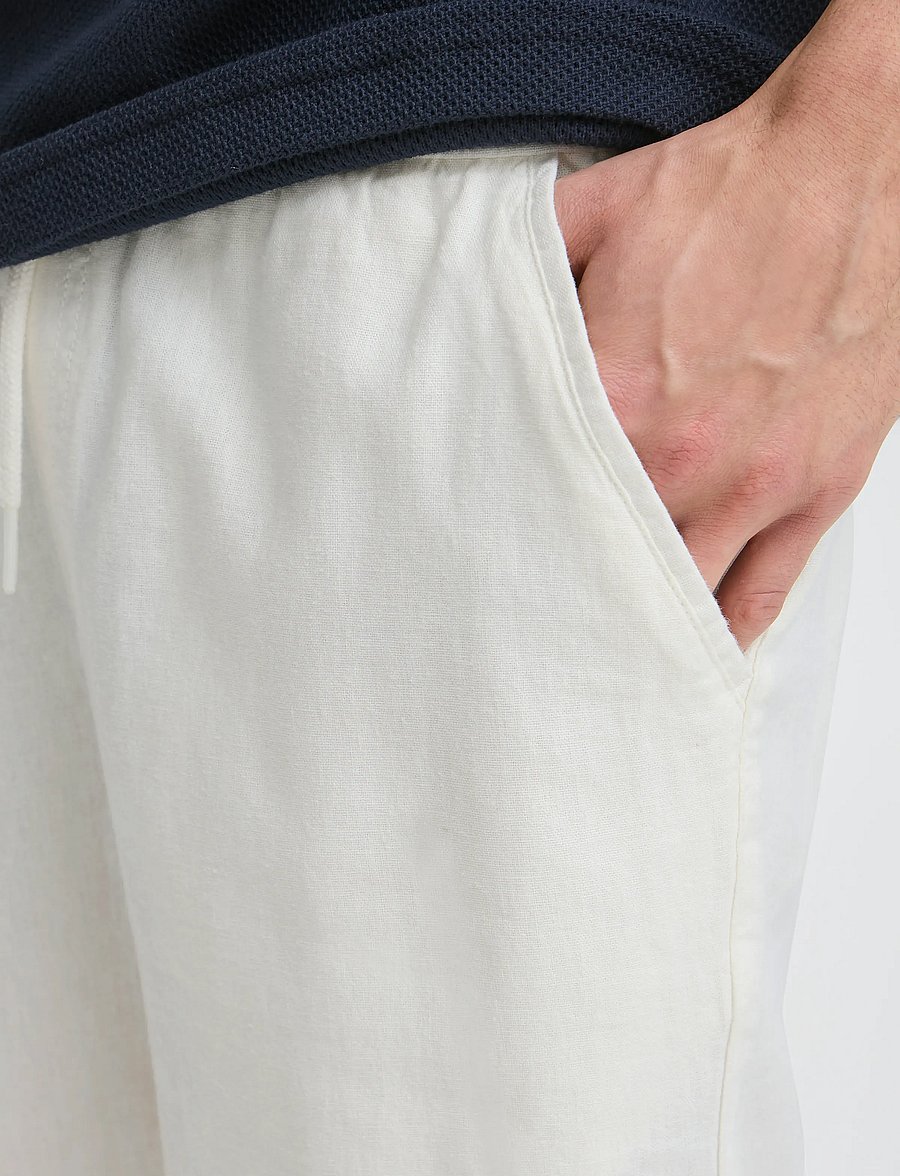Solid - SDAURELIUS ELAS - linneshorts - off white - 5