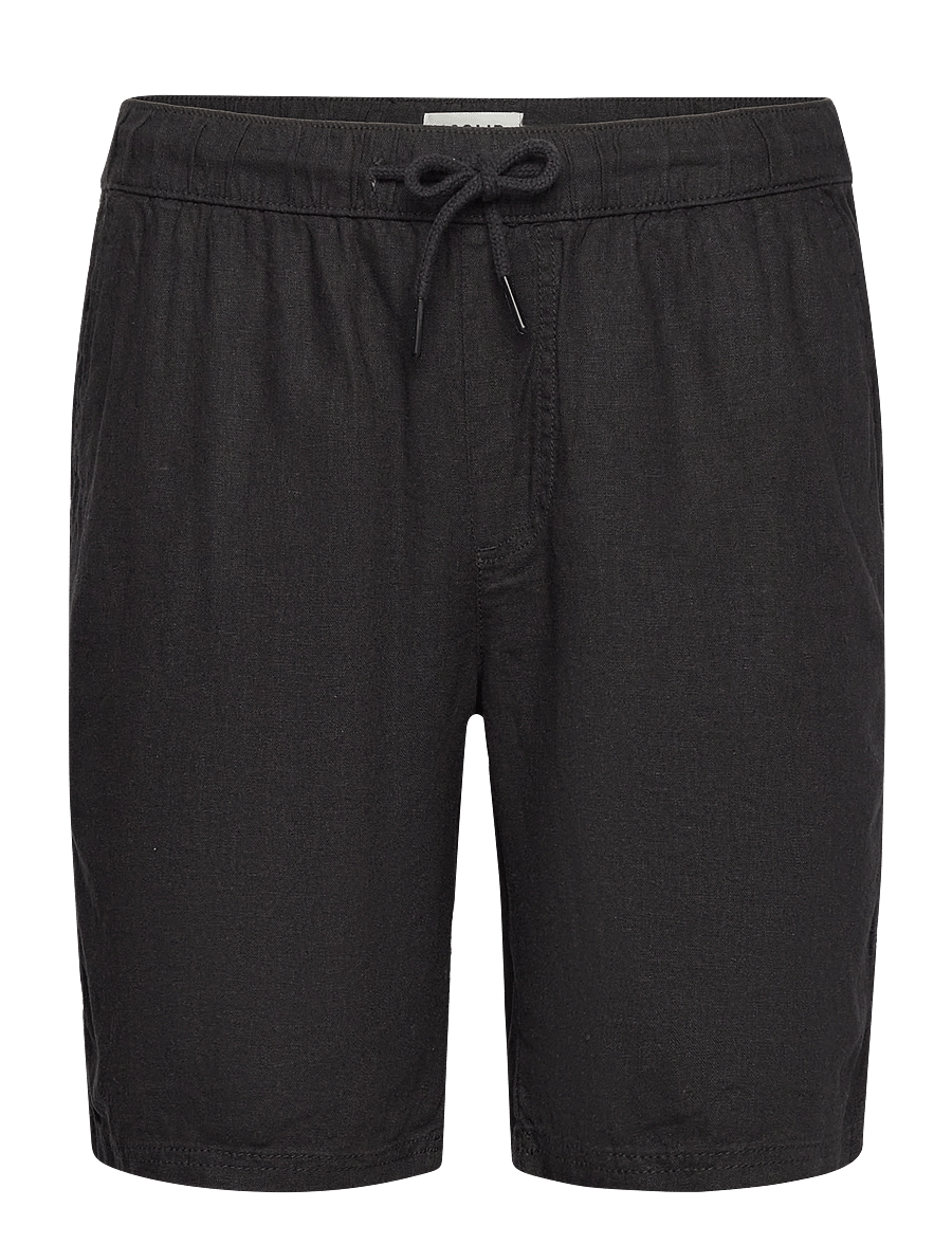 Solid - SDAURELIUS ELAS - hørshorts - true black - 1