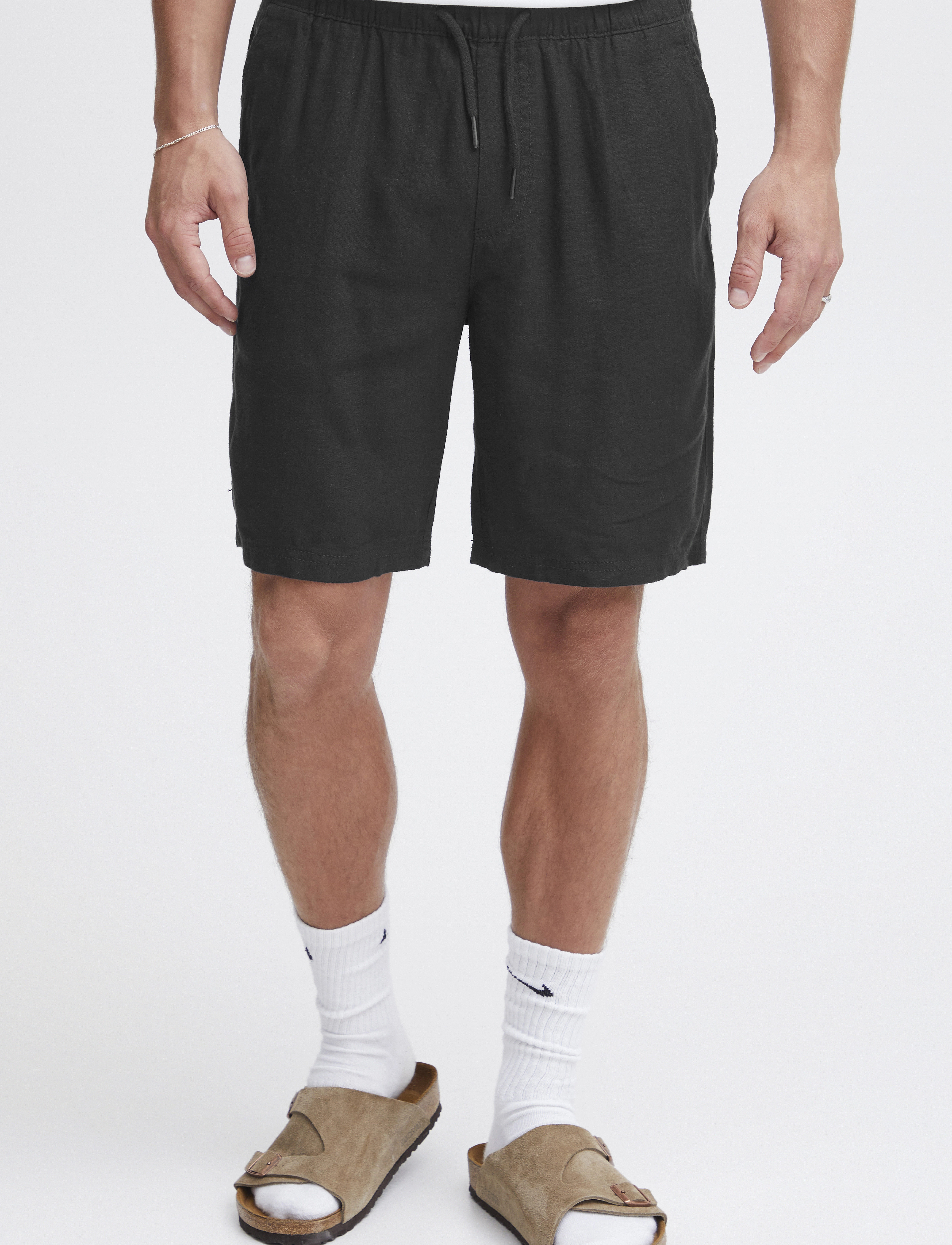 Solid - SDAURELIUS ELAS - linshorts - true black - 3