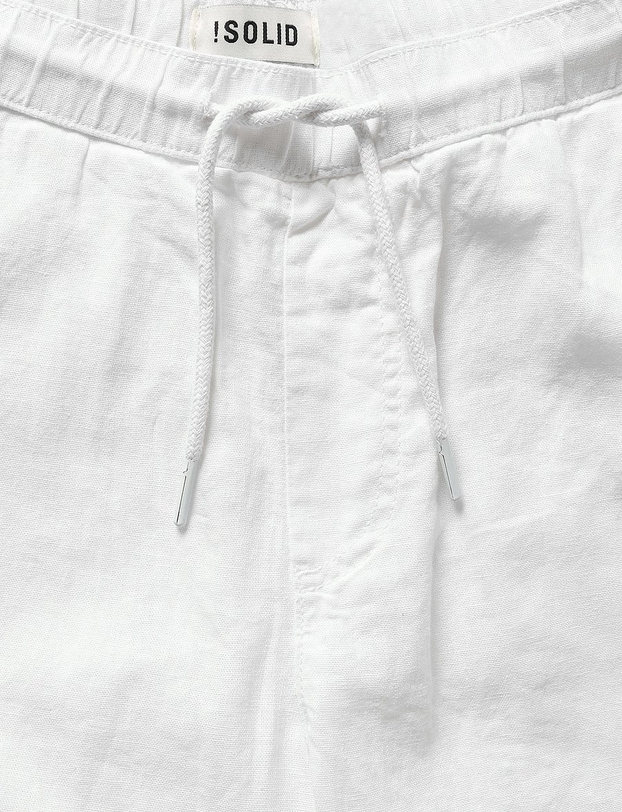 Solid - SDAURELIUS ELAS - linen shorts - white - 2