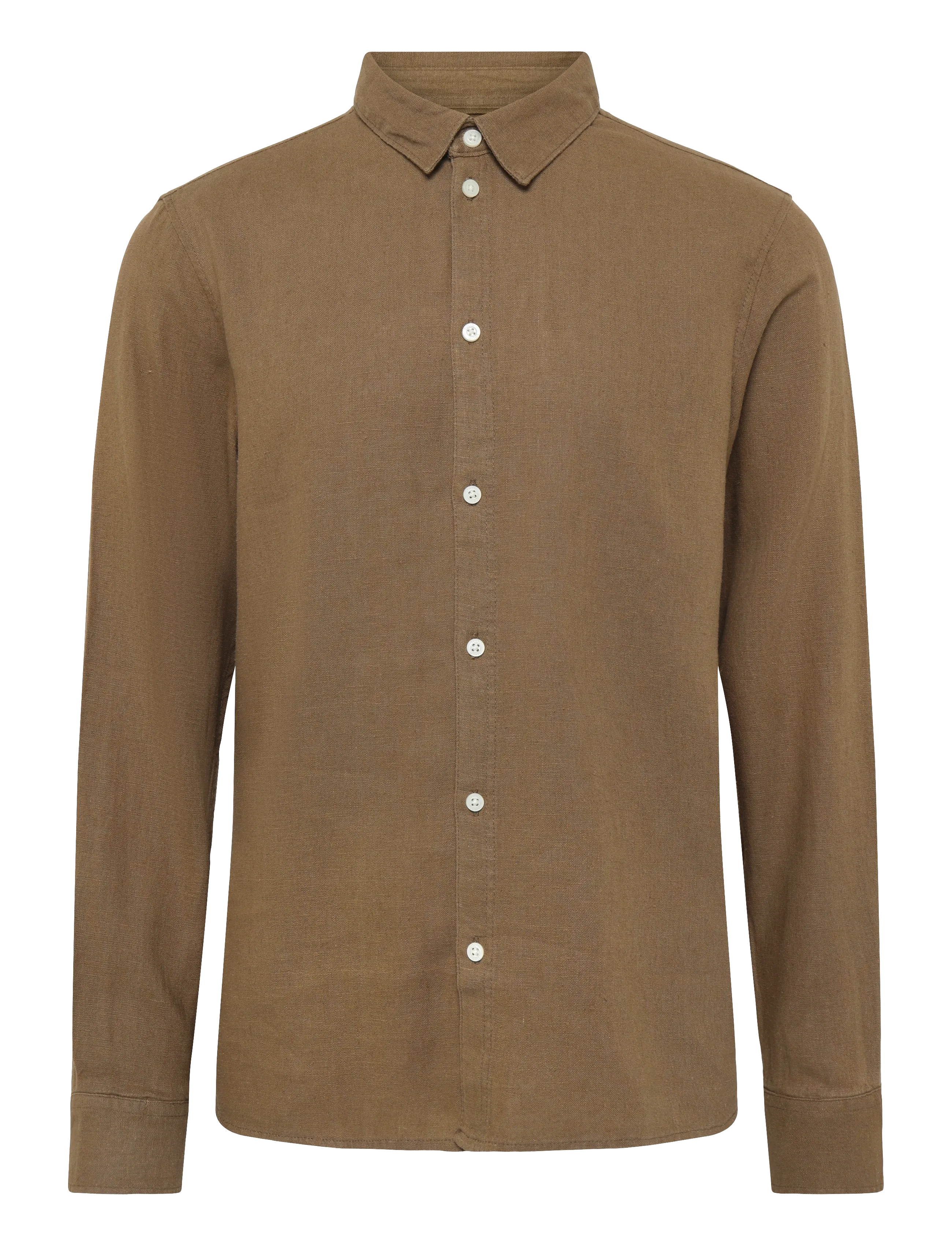 SOLID Sdenea Allan Ls Braun - M - Herren