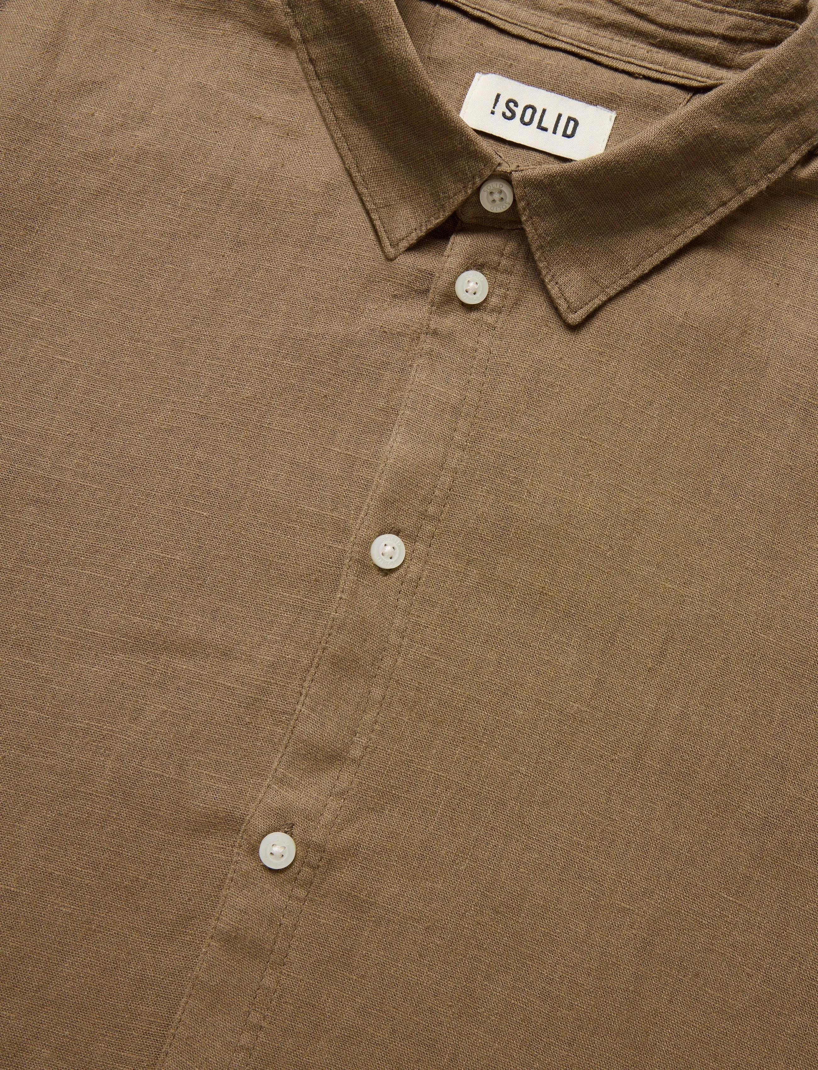 Solid - SDEnea Allan LS - casual hemden - shitake - 2