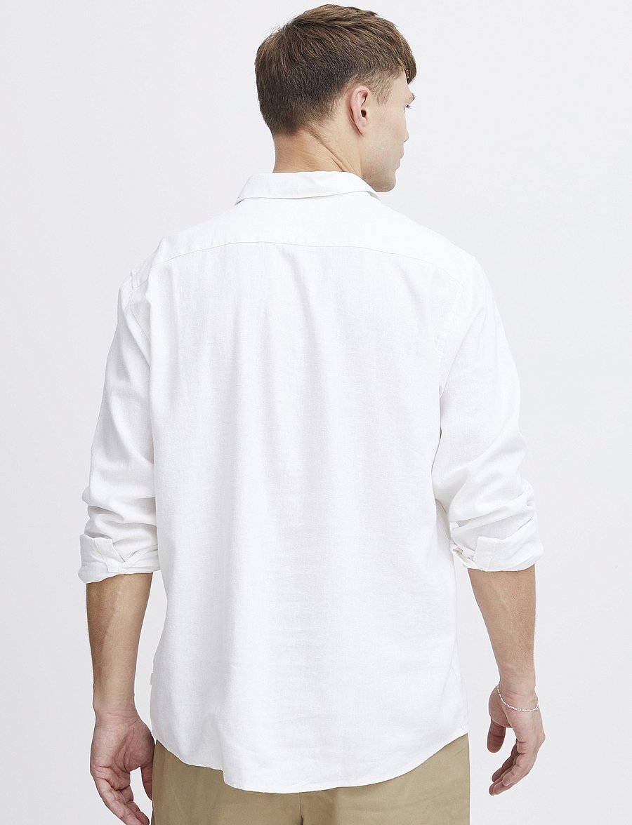 Solid - SDEnea Allan LS - casual skjorter - white - 4