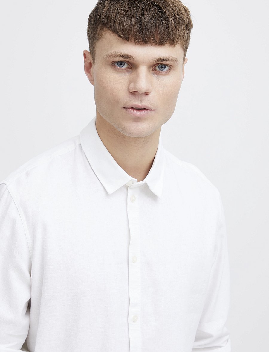 Solid - SDEnea Allan LS - casual skjorter - white - 5