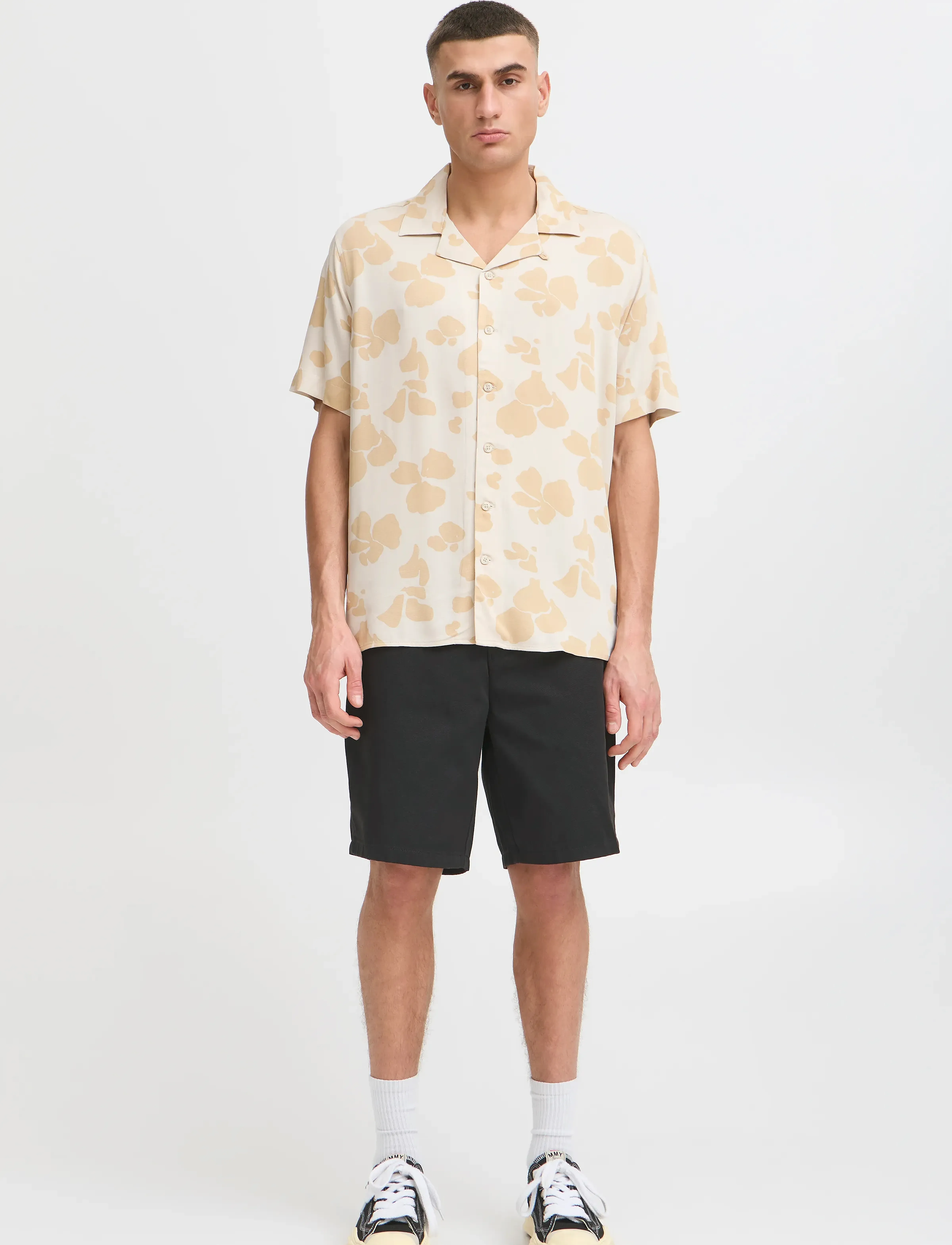 Solid Sdeldric Lt Alann, Mænd, Chino Shorts, Sort, Str: M