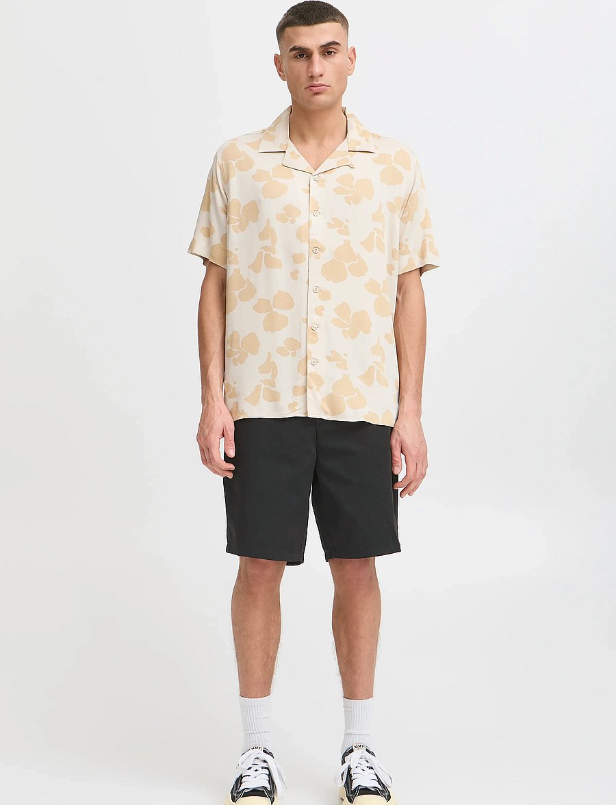 Solid - SDELDRIC LT ALANN - casual shorts - true black - 0
