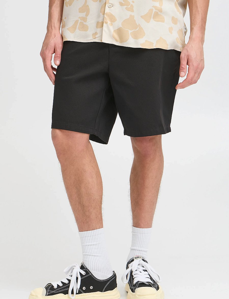 Solid - SDELDRIC LT ALANN - casual shorts - true black - 4