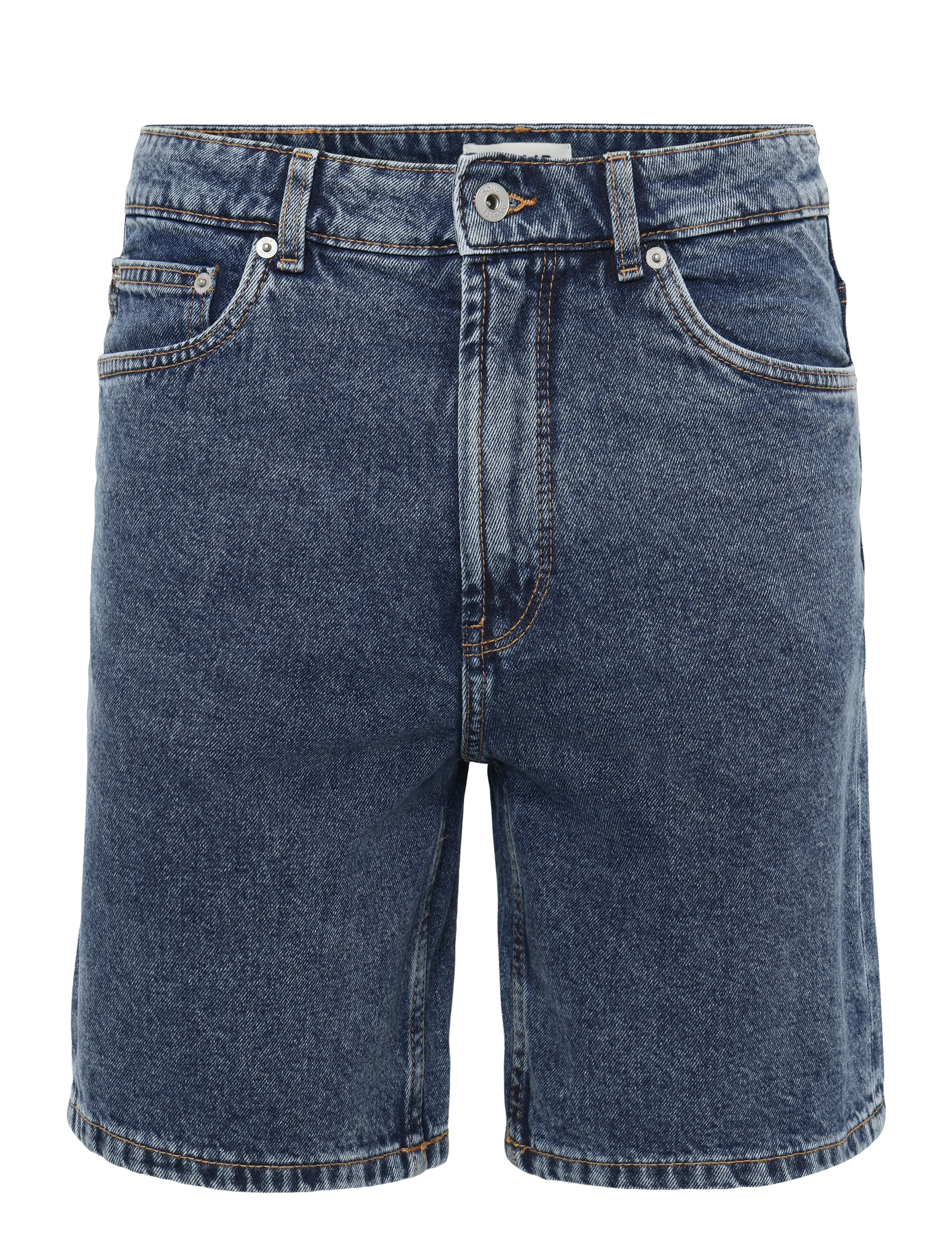 Solid SDELMO LT OWEN - Casual shorts - MIDDLE BLUE DENIM / blue