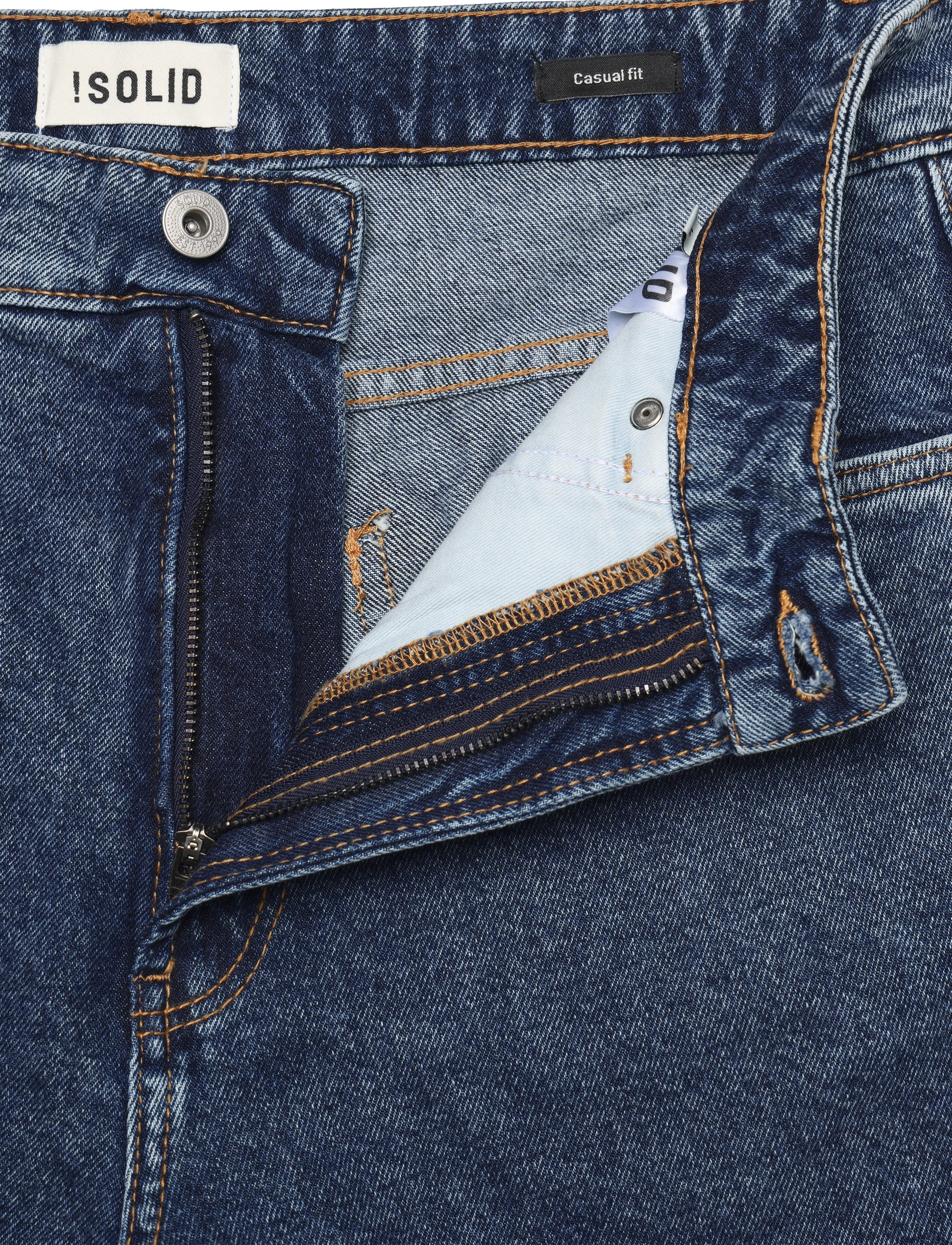 Solid - SDELMO LT OWEN - middle blue denim - 3