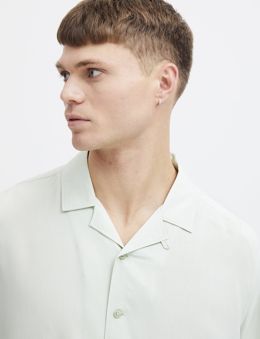 Solid - SDFaye - short-sleeved shirts - bok choy - 5