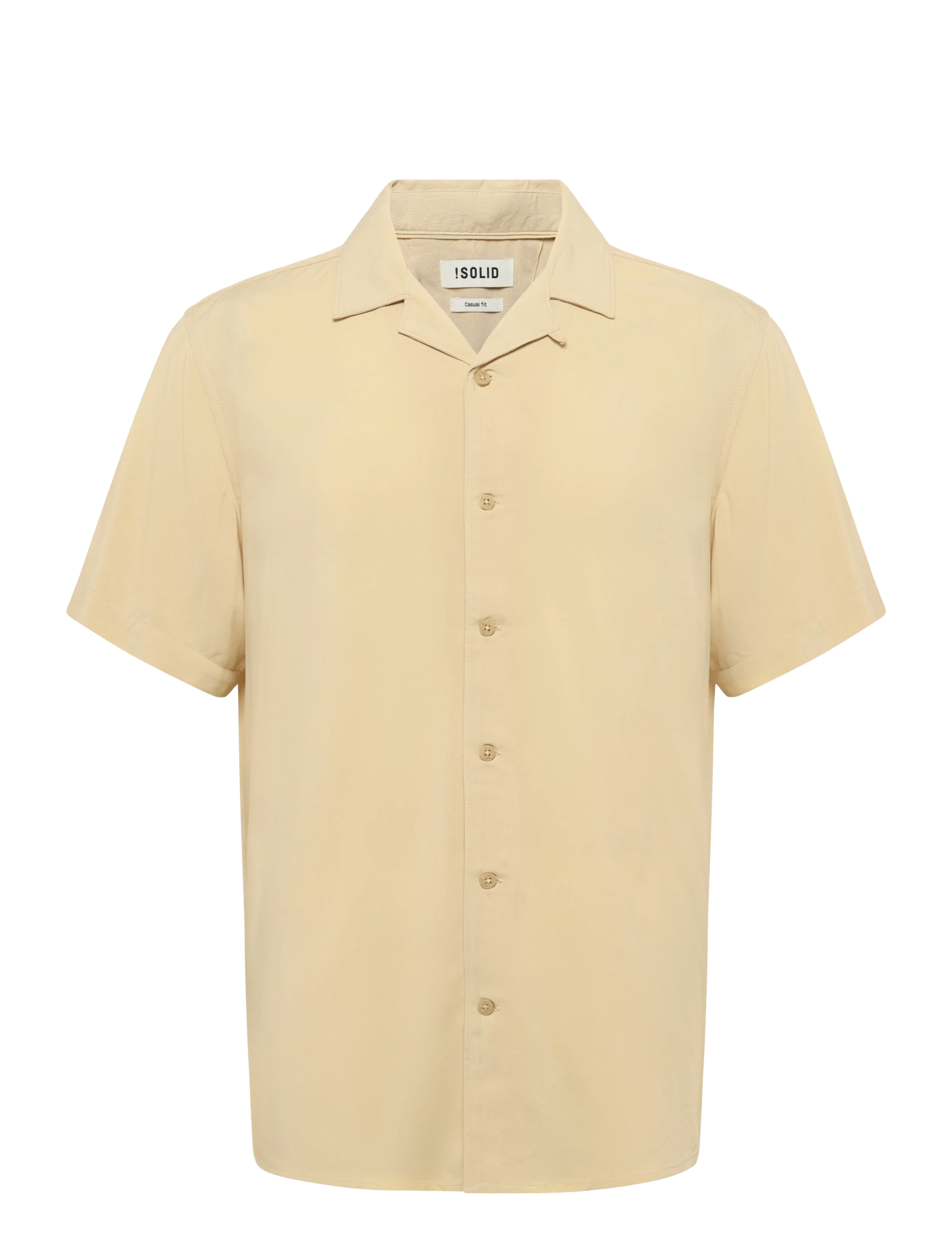 Solid Sdfaye, M, Beige, Skjorter > Kortærmede, Herre
