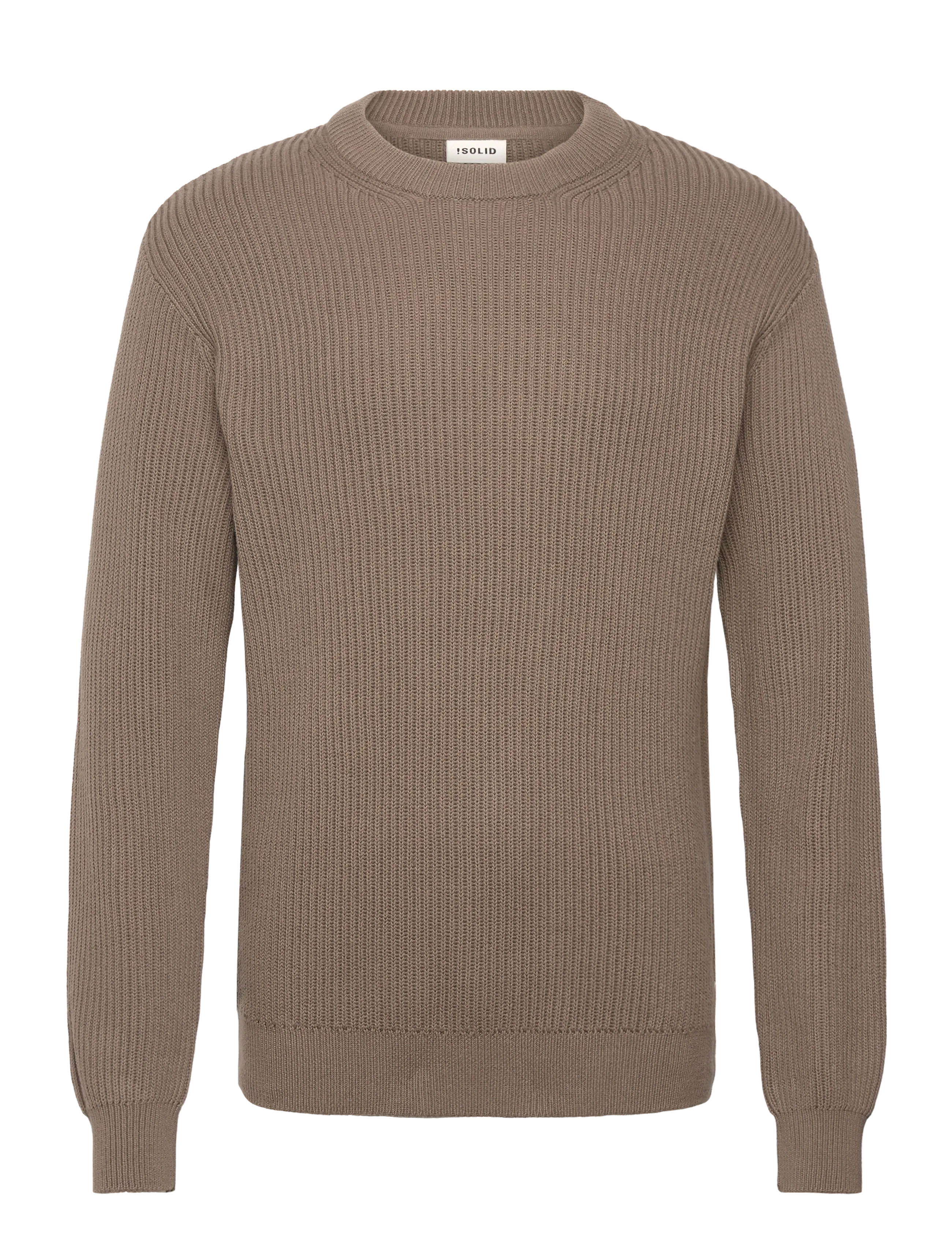 Solid SDGIA - Strickmode - BUNGEE CORD / brown